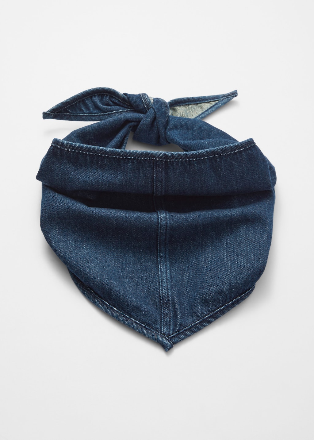 Image of Triangle Denim Scarf