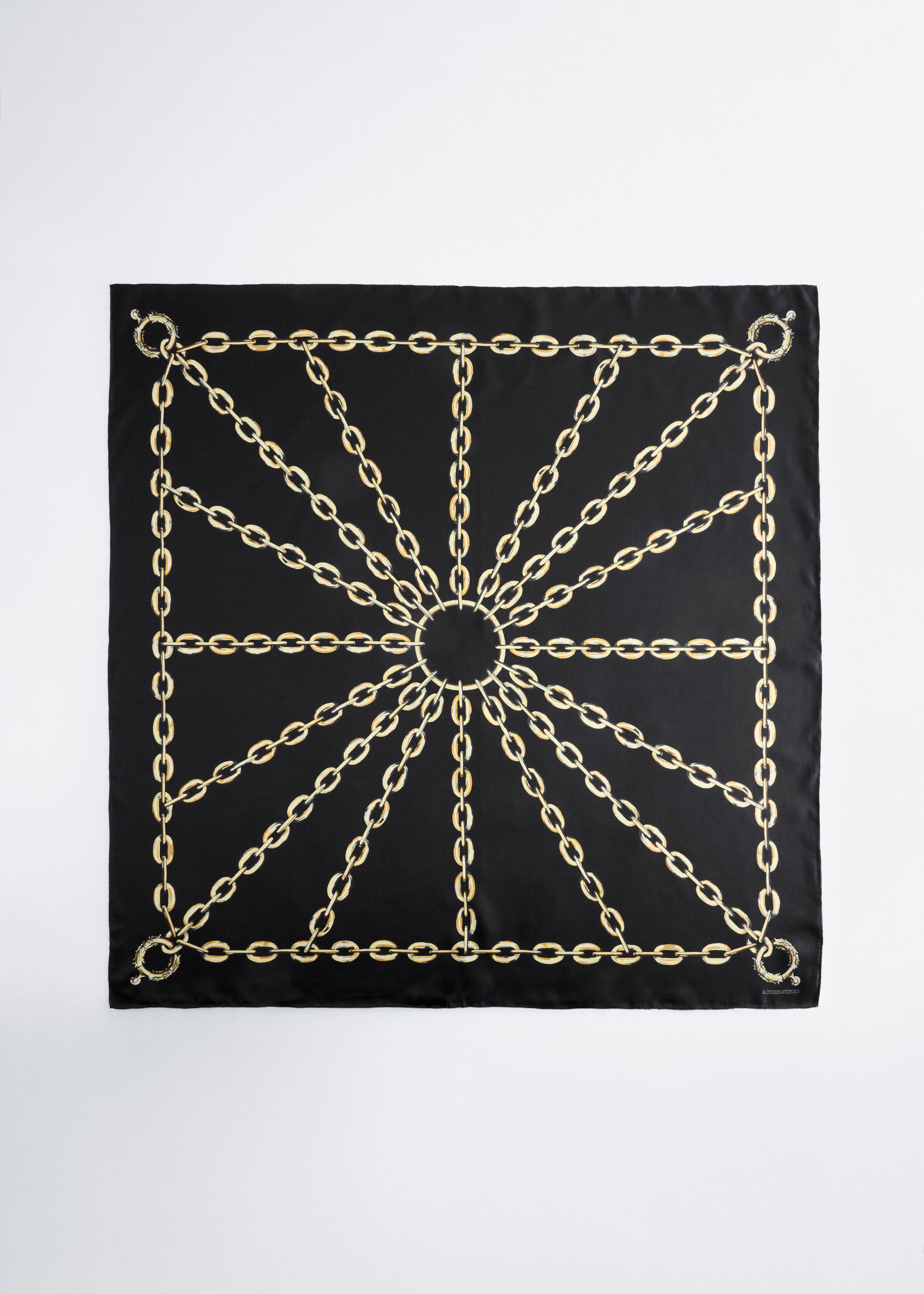 Printed Silk Scarf - {{variantName}} - Descriptive Detail