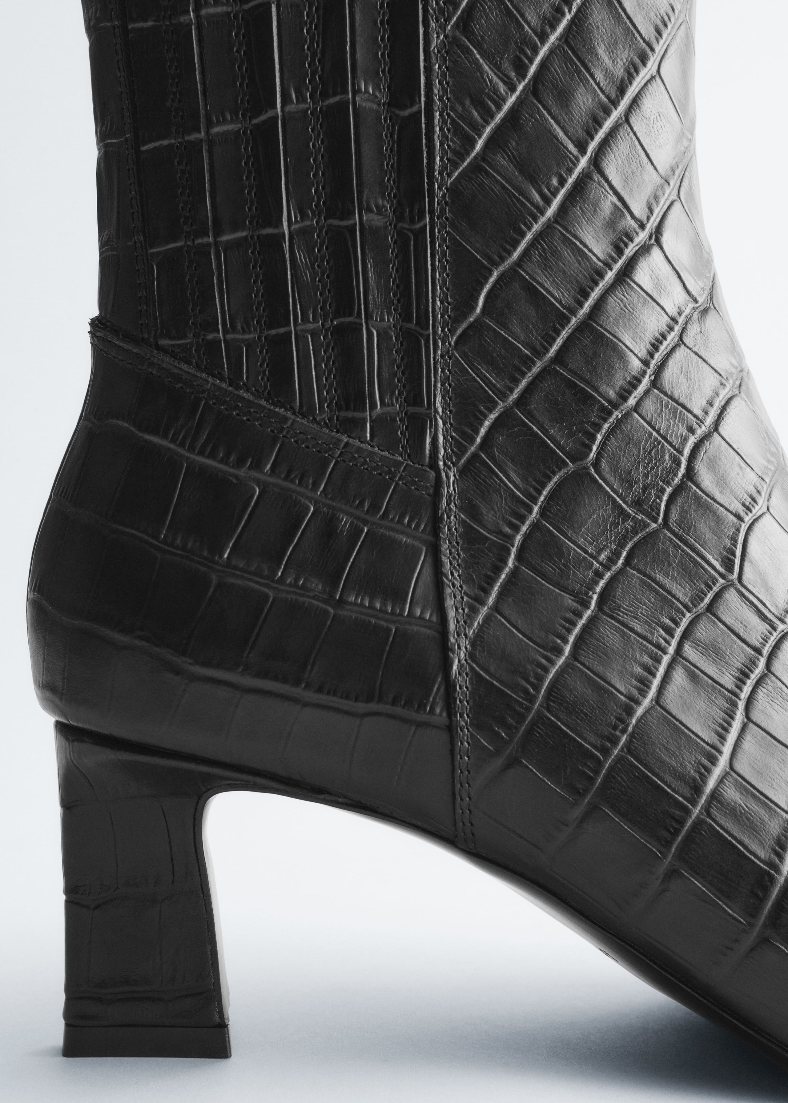 Image of Pointed-Toe Ankle Boots