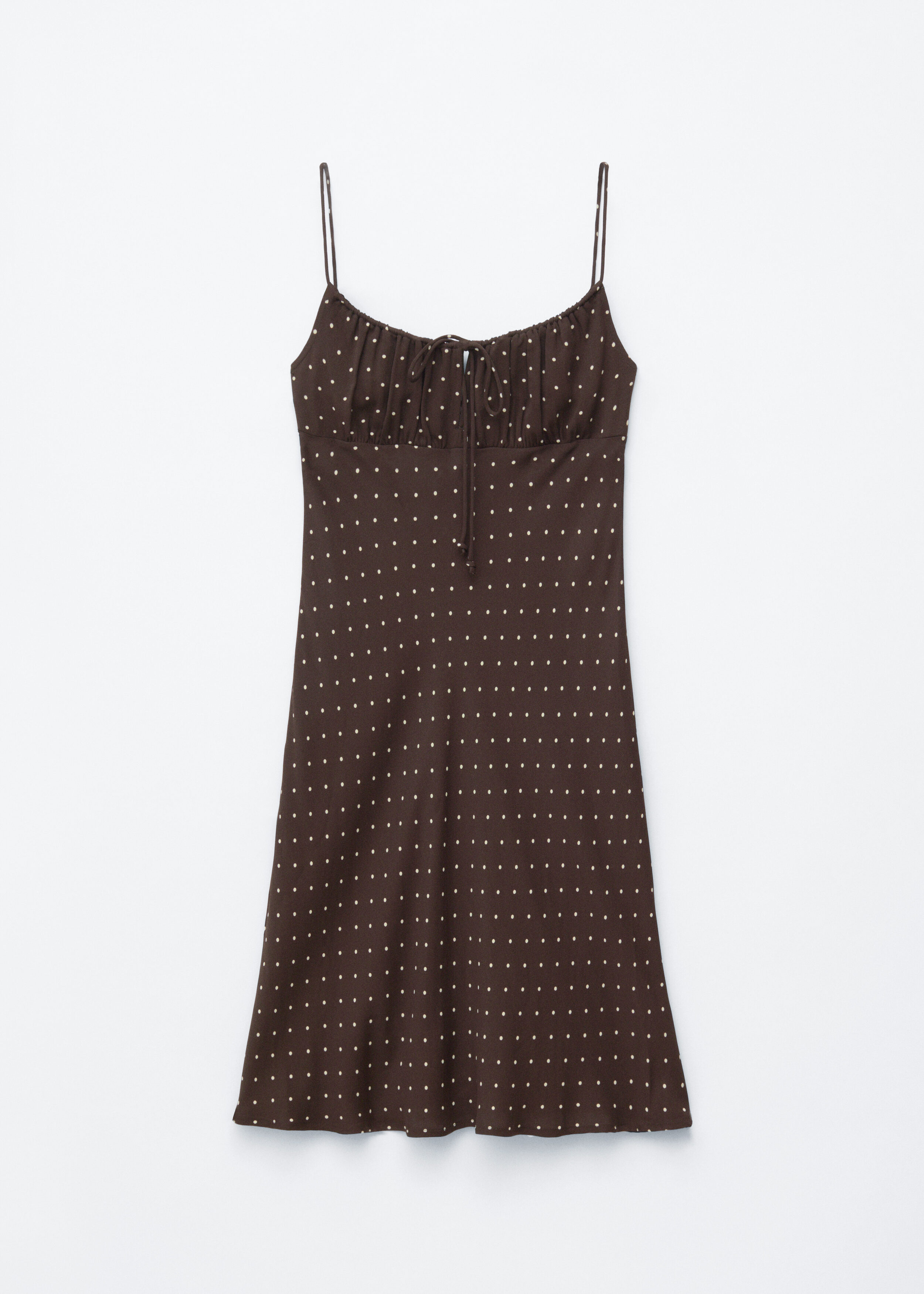 Drawstring Mini Dress
