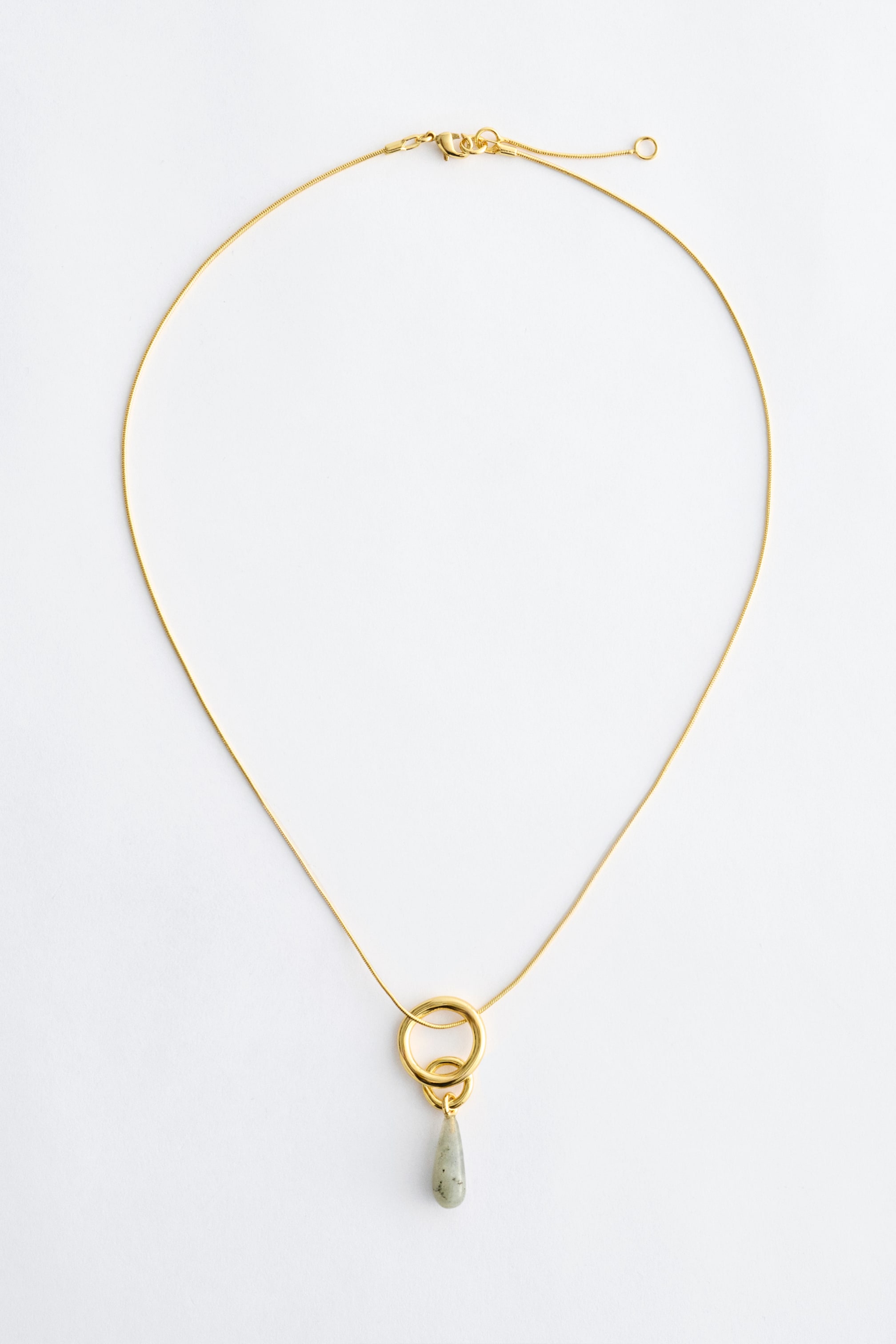 Größeres Bild ansehen: Halskette mit Labradorit-Anhänger - Gold - Ladies | H&M DE 1