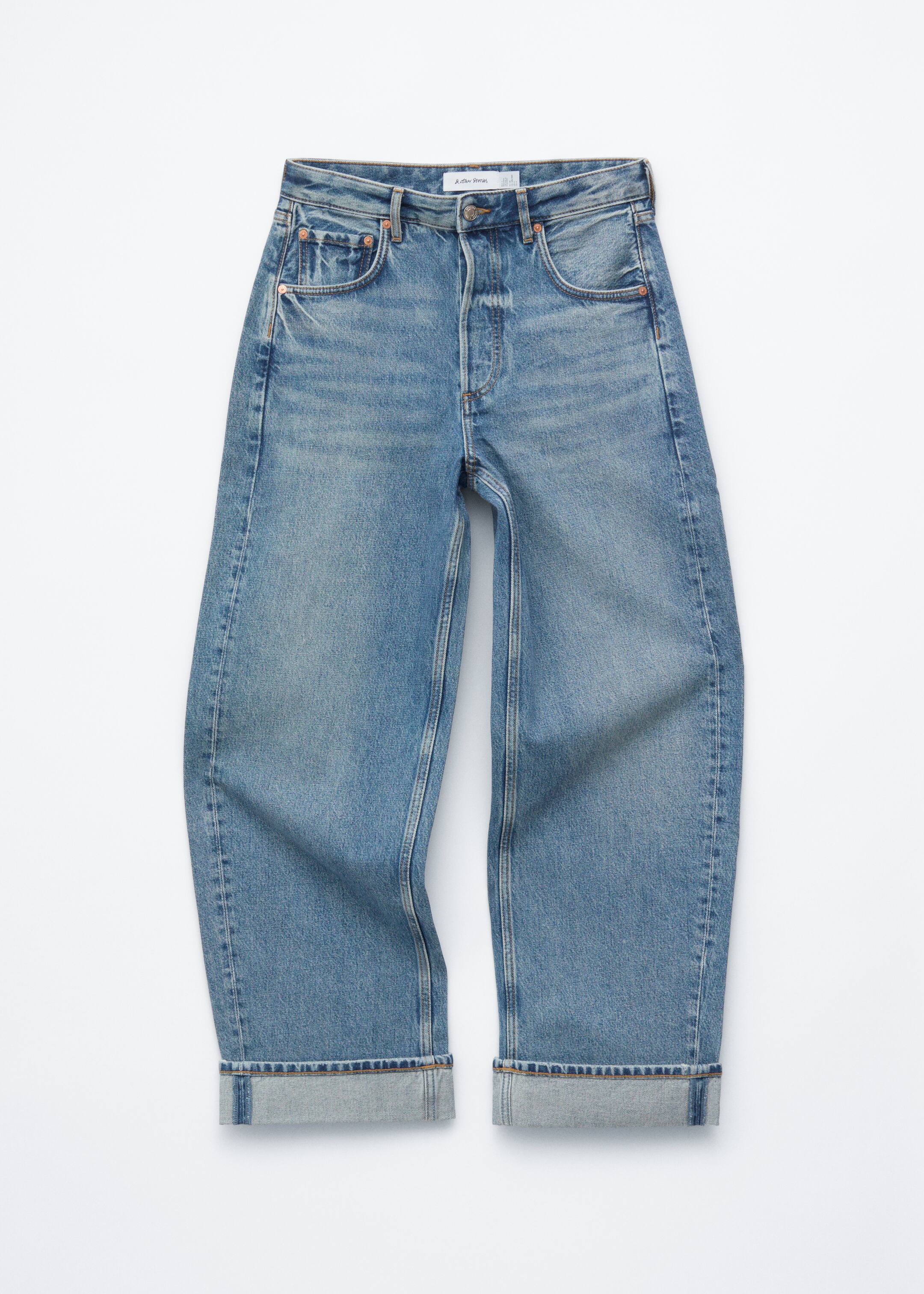 Vezi imaginea mai mare: Blugi Barrel-Leg - Albastru Mediu - FEMEI | H&M RO 1