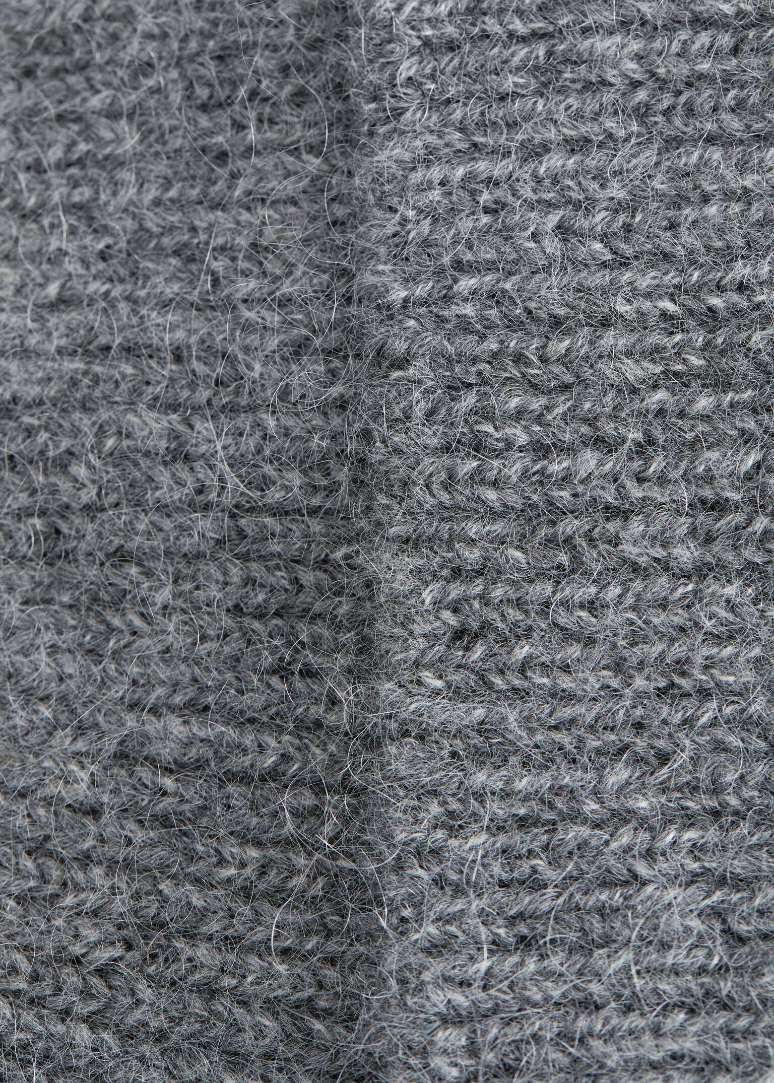 Beanie aus Wollmischung - Grau meliert/Weinrot/Blau gestreift/Mahagoni/Taubenblau/Weinrot/Rot/Zitrone/Schwarz/Beige - 2