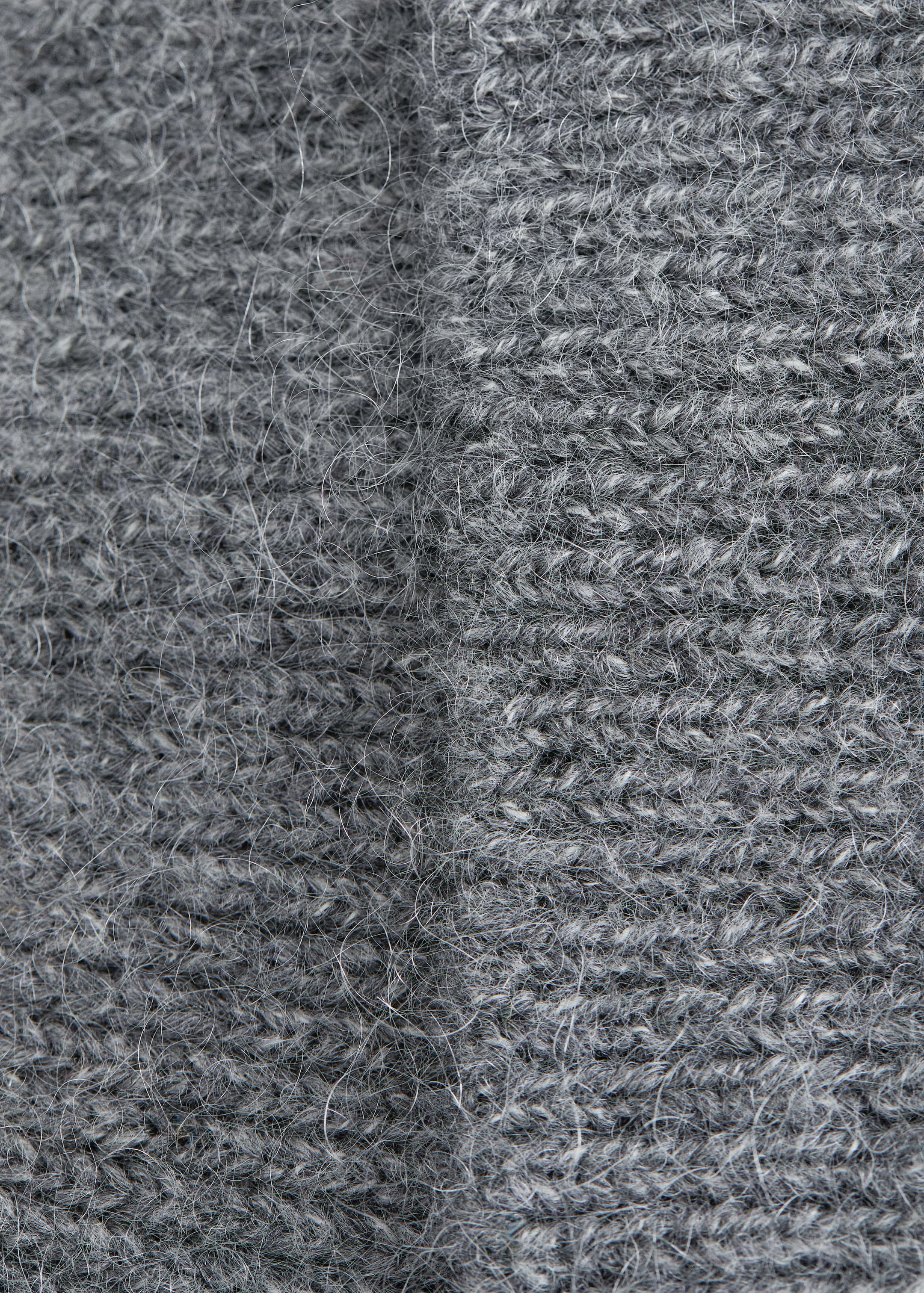 Größeres Bild ansehen: Beanie aus Wollmischung - Grau meliert - Ladies | H&M DE 2
