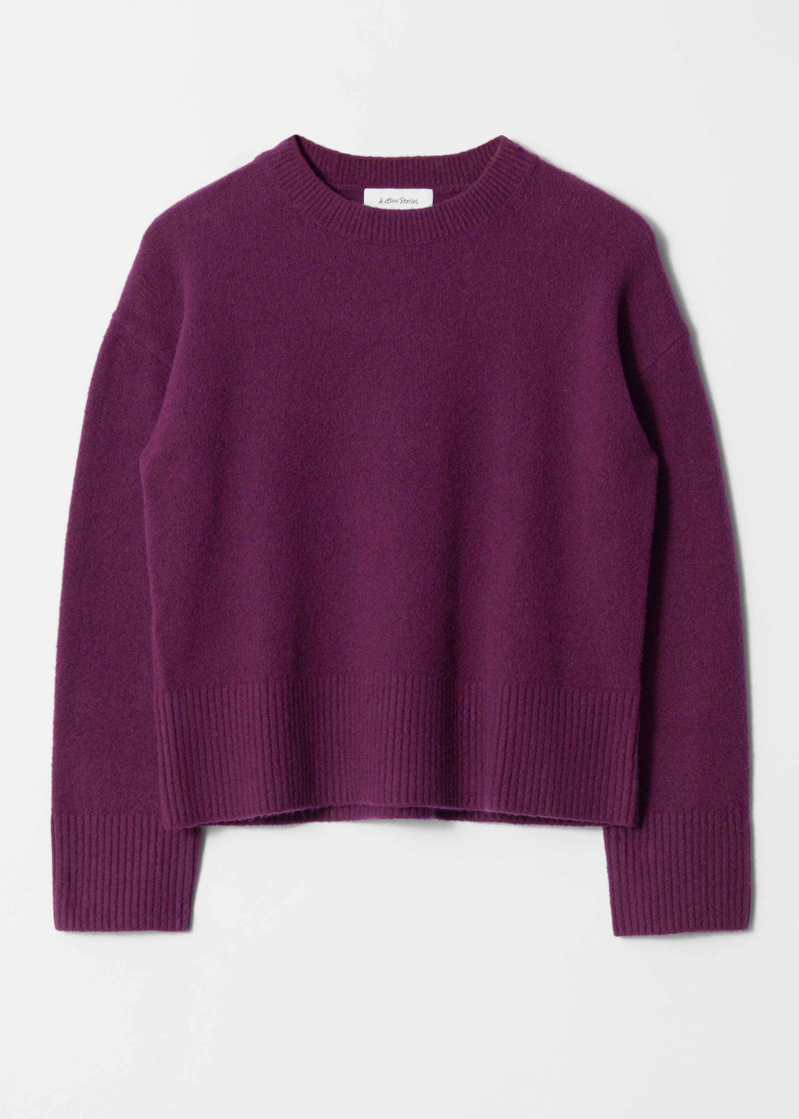Image of Relaxed Fit Knitted Sweater