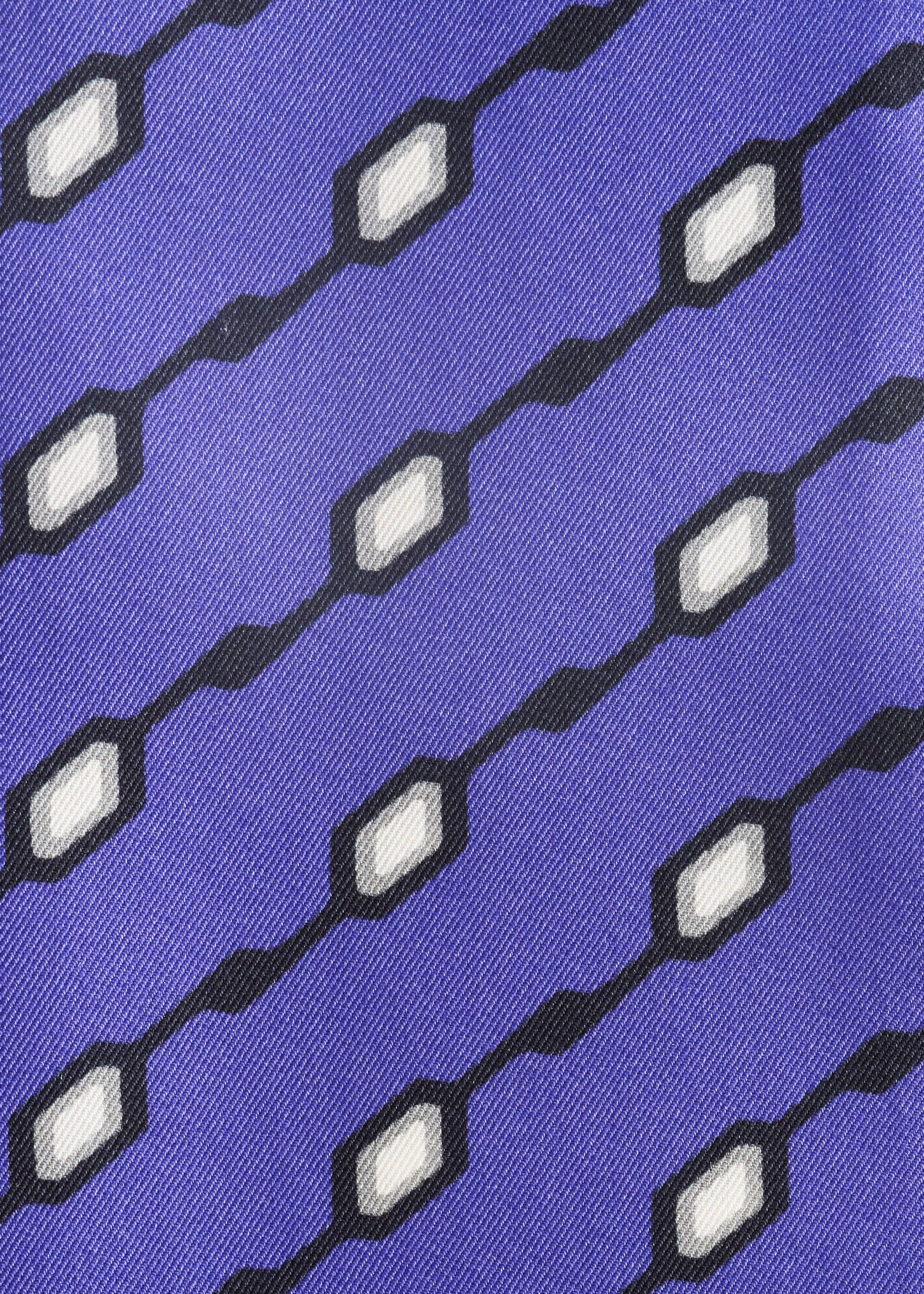 Slim Silk Print Scarf - {{variantName}} - Descriptive Detail