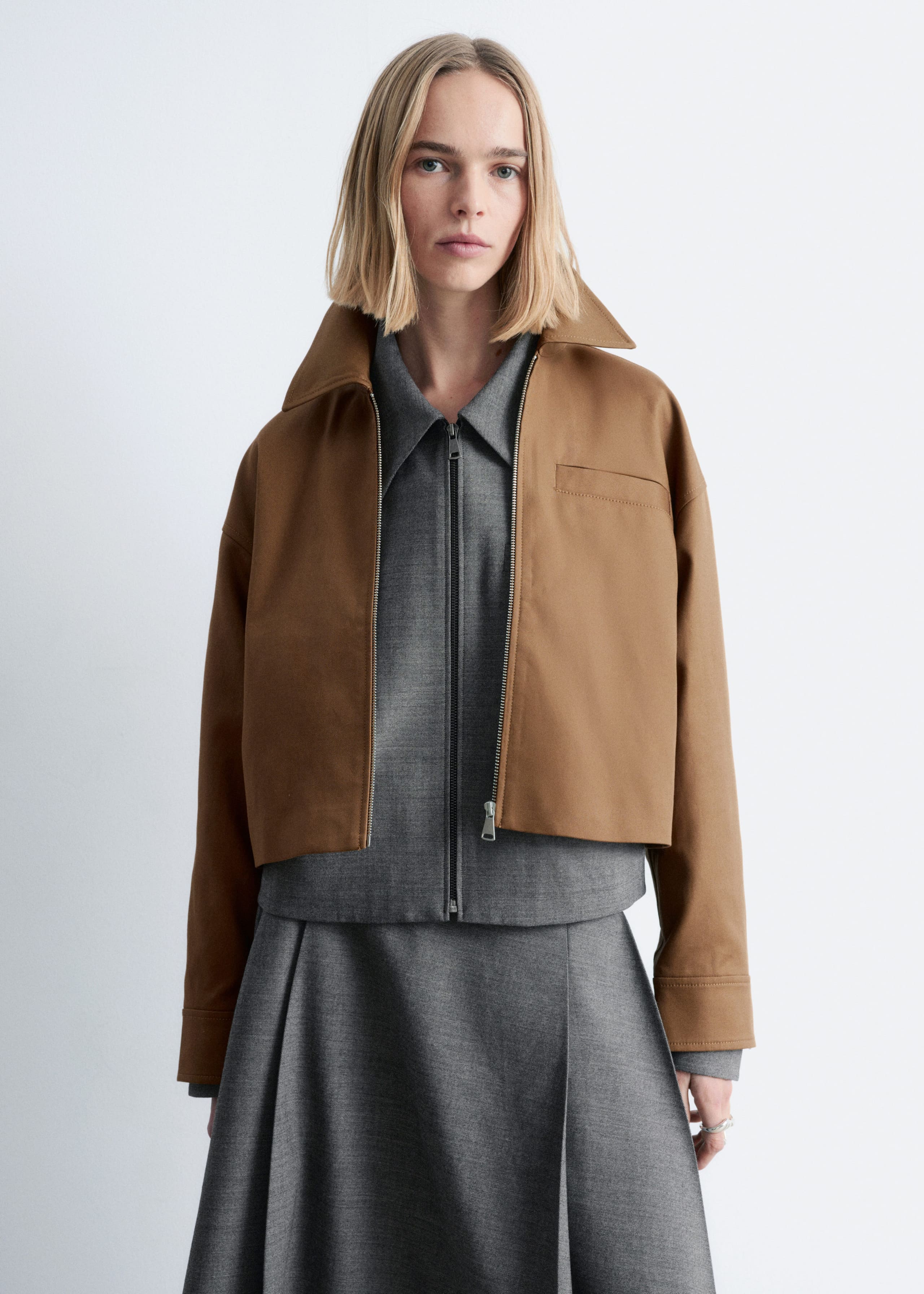 Image of Short Twill Jacket