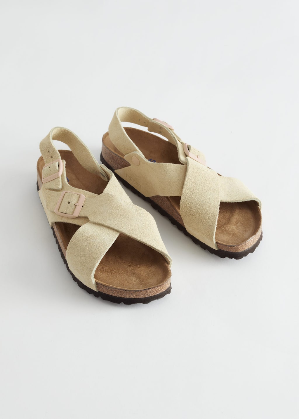 Birkenstock Tulum Suede Sandals - Beige - Bodegón