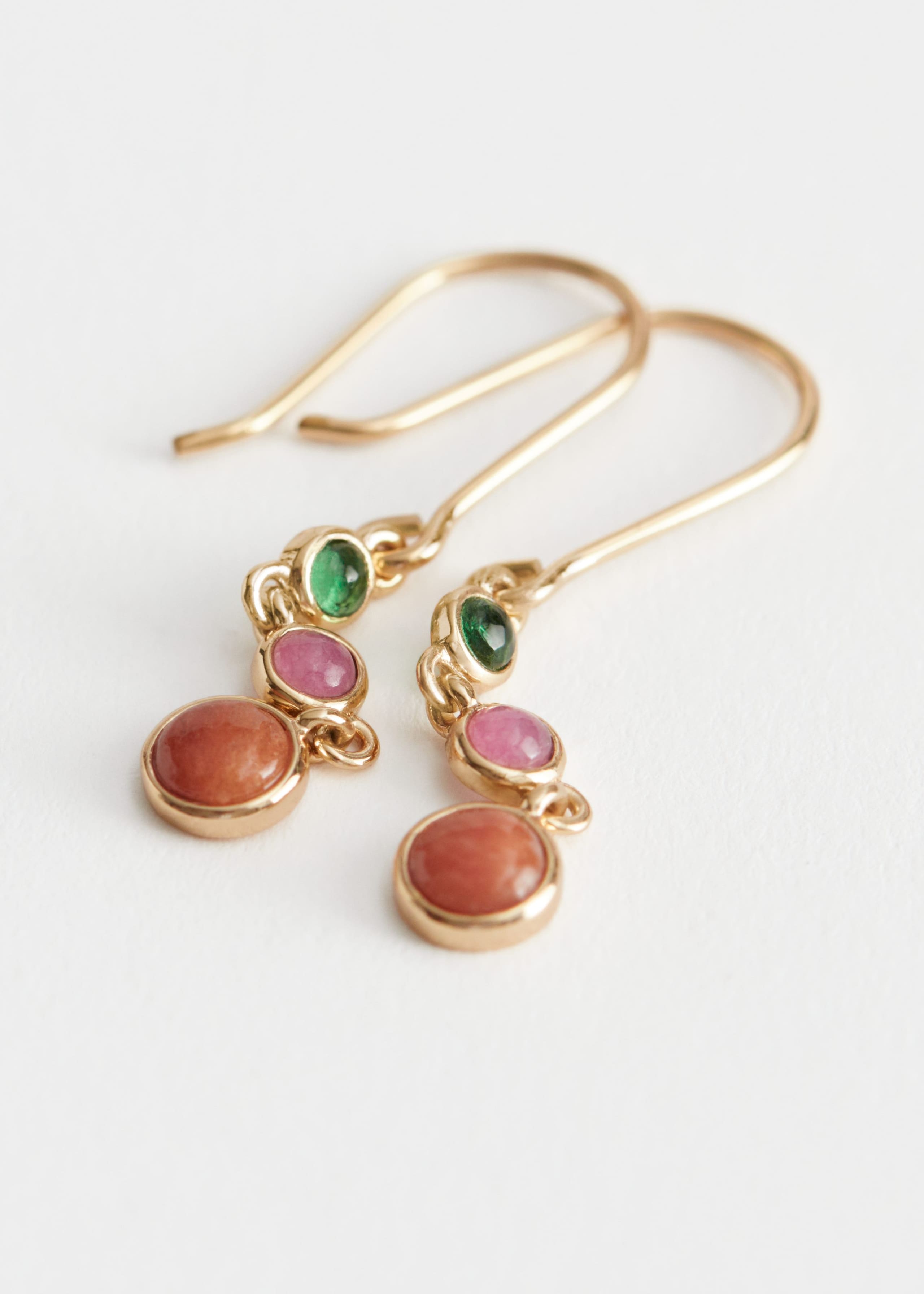 GemstoneSleeperEarrings - {{variantName}} - Descrizione dettagliata