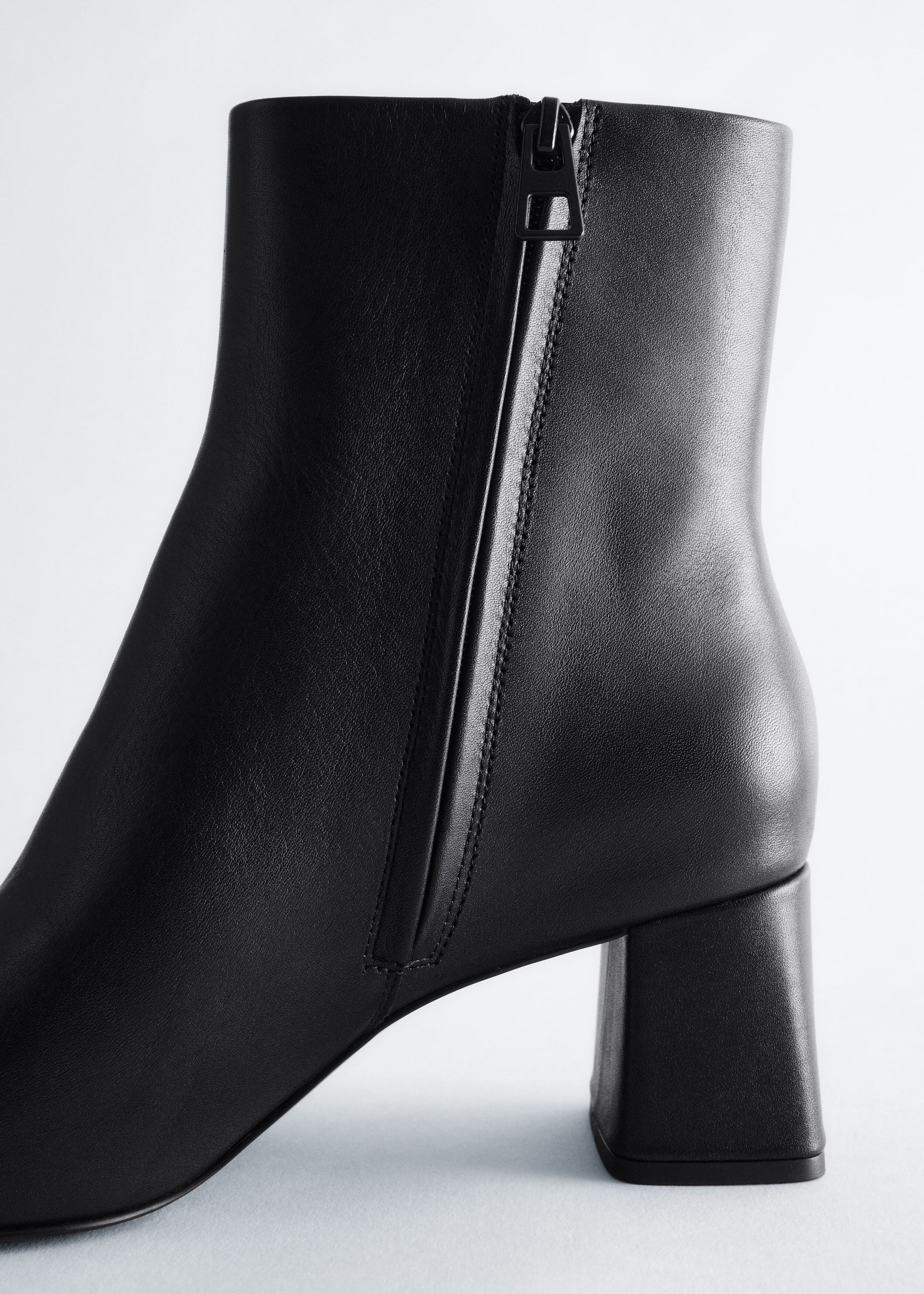 Leather Ankle Boots - Black - Still Life