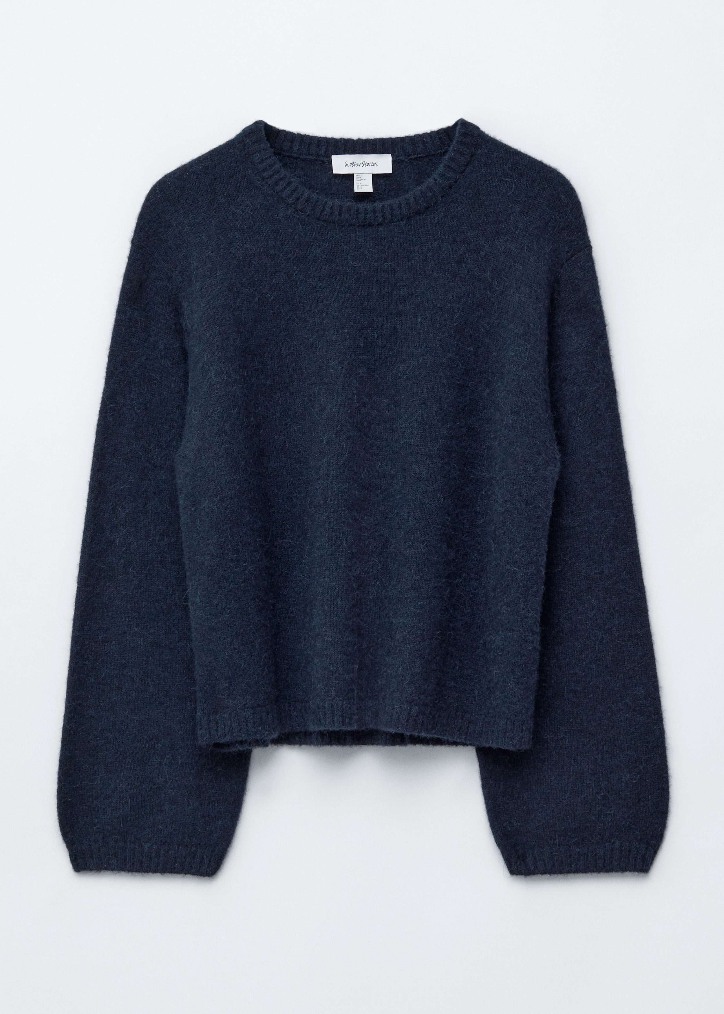 Knitted Alpaca-Blend Sweater