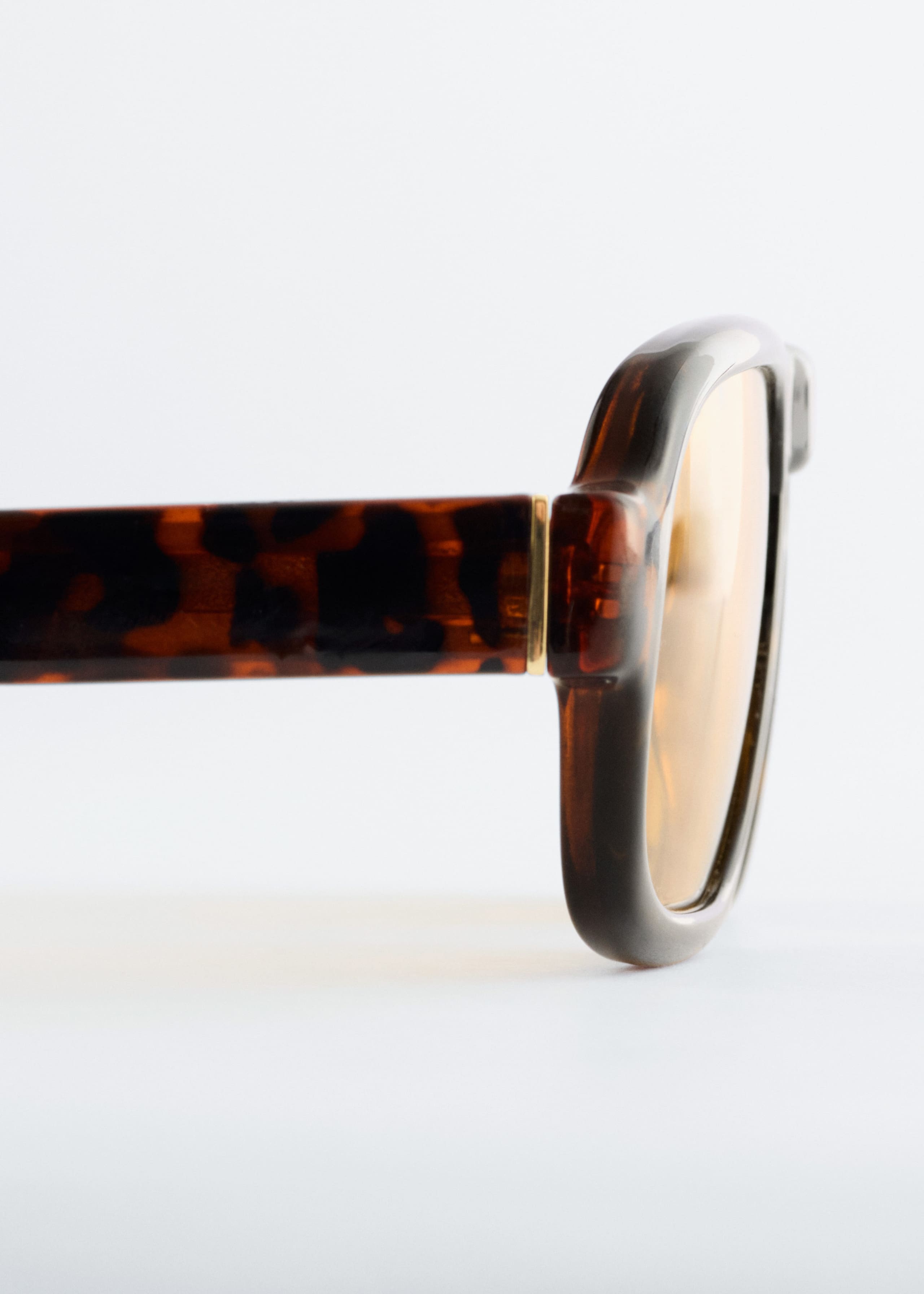 Image of Square-Frame Aviator Sunglasses