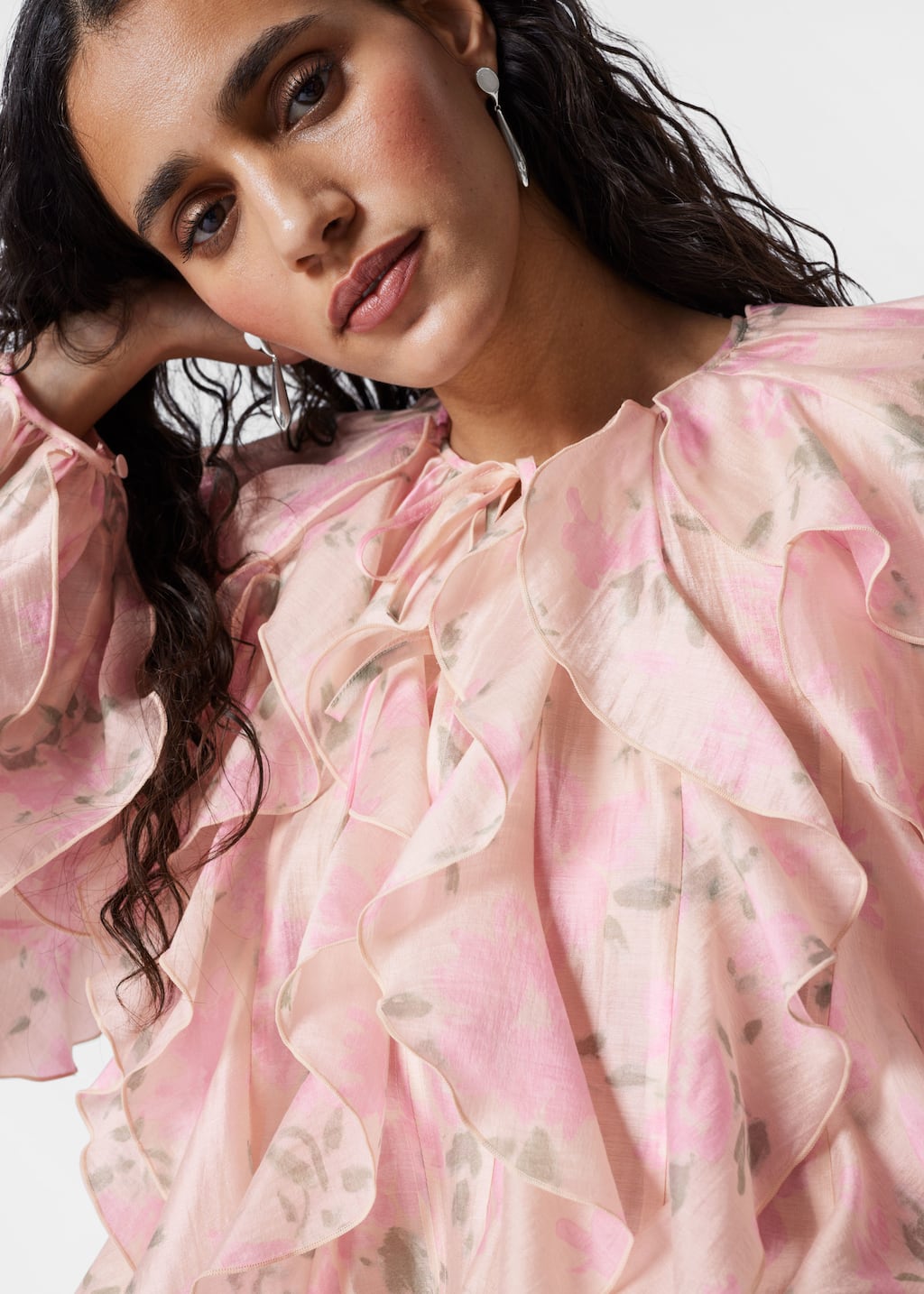 Image of Ruffle Blouse