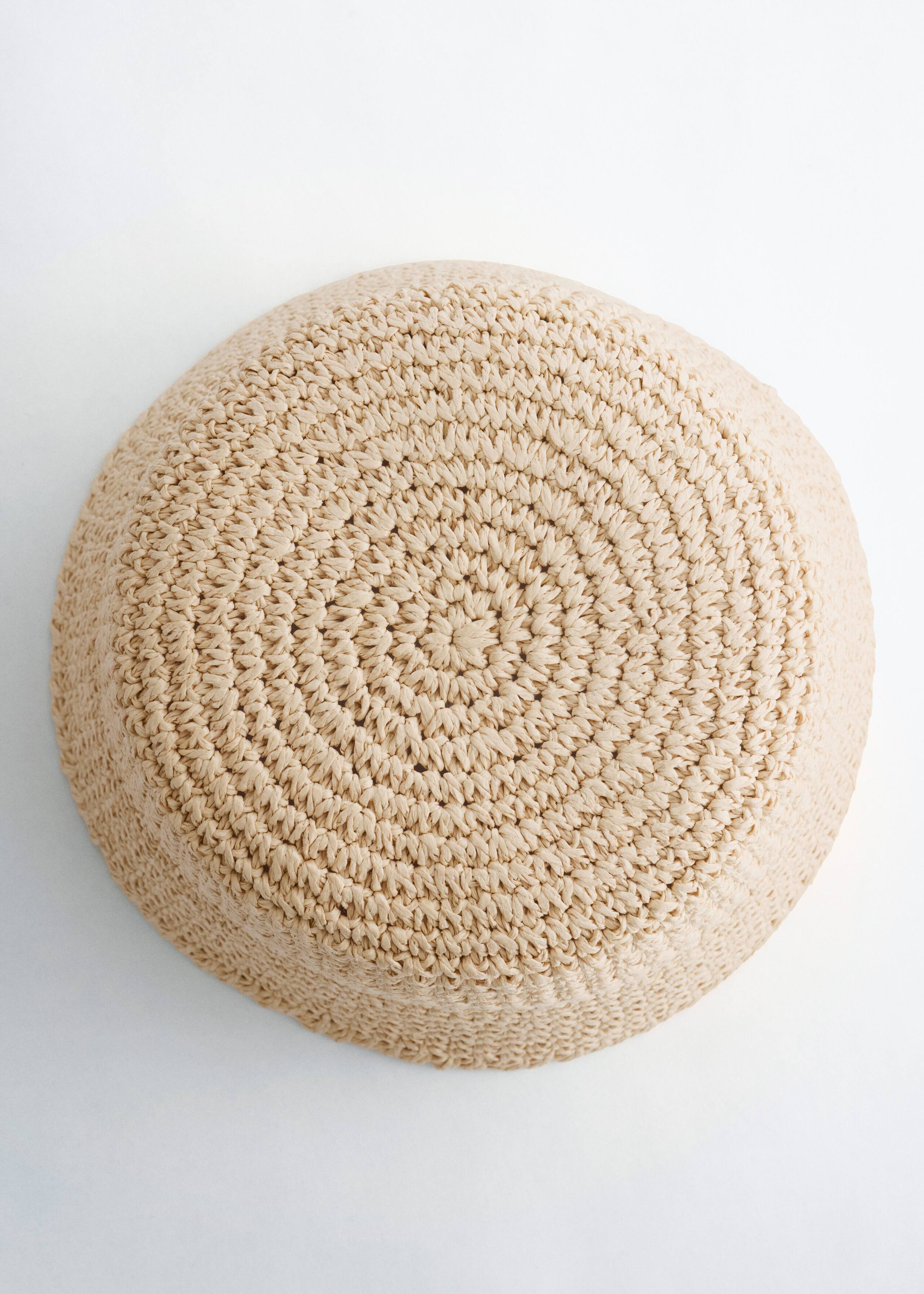Woven Straw Hat - {{variantName}} - Descriptive Detail