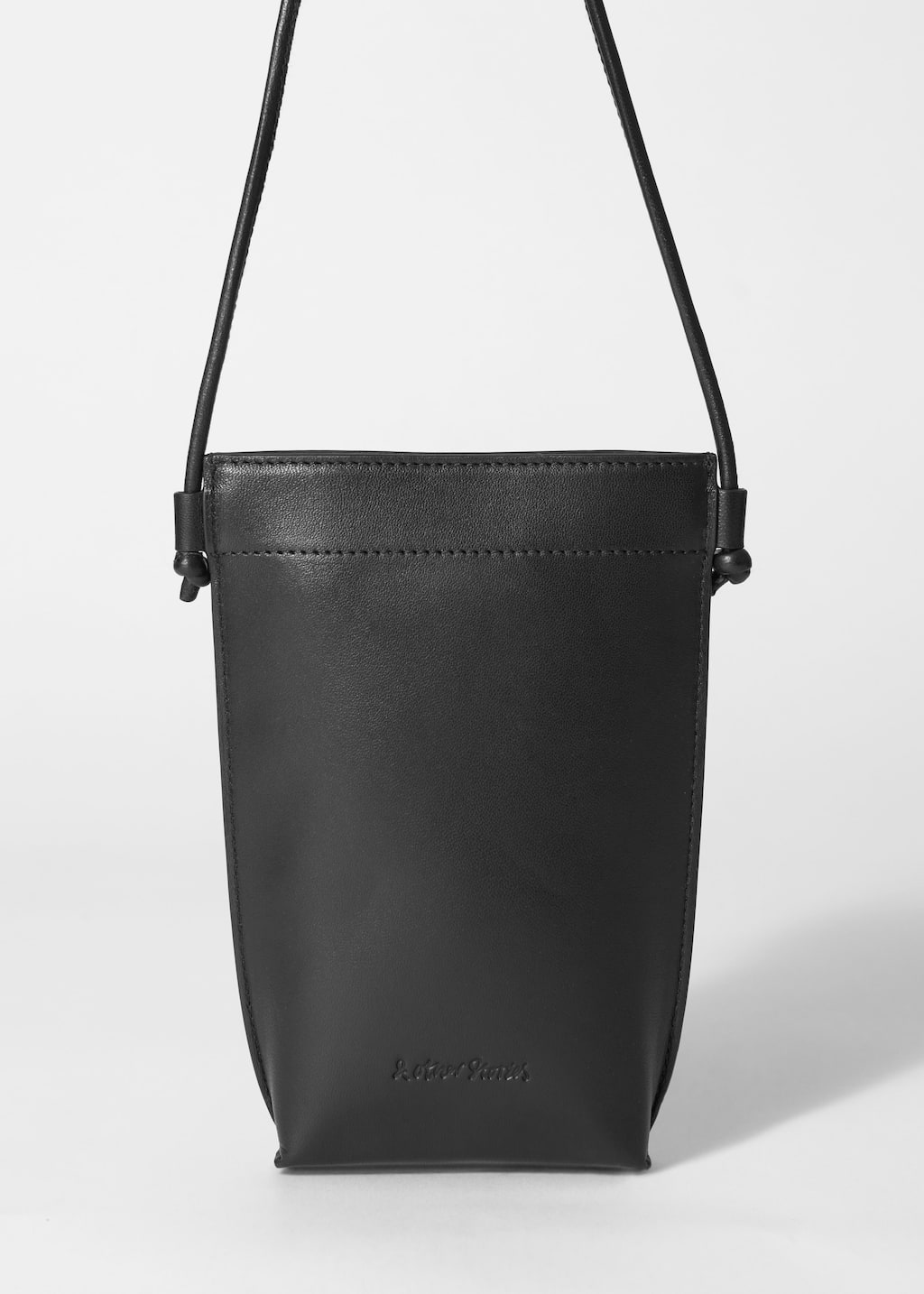 Image of Pochette en cuir pour smartphone