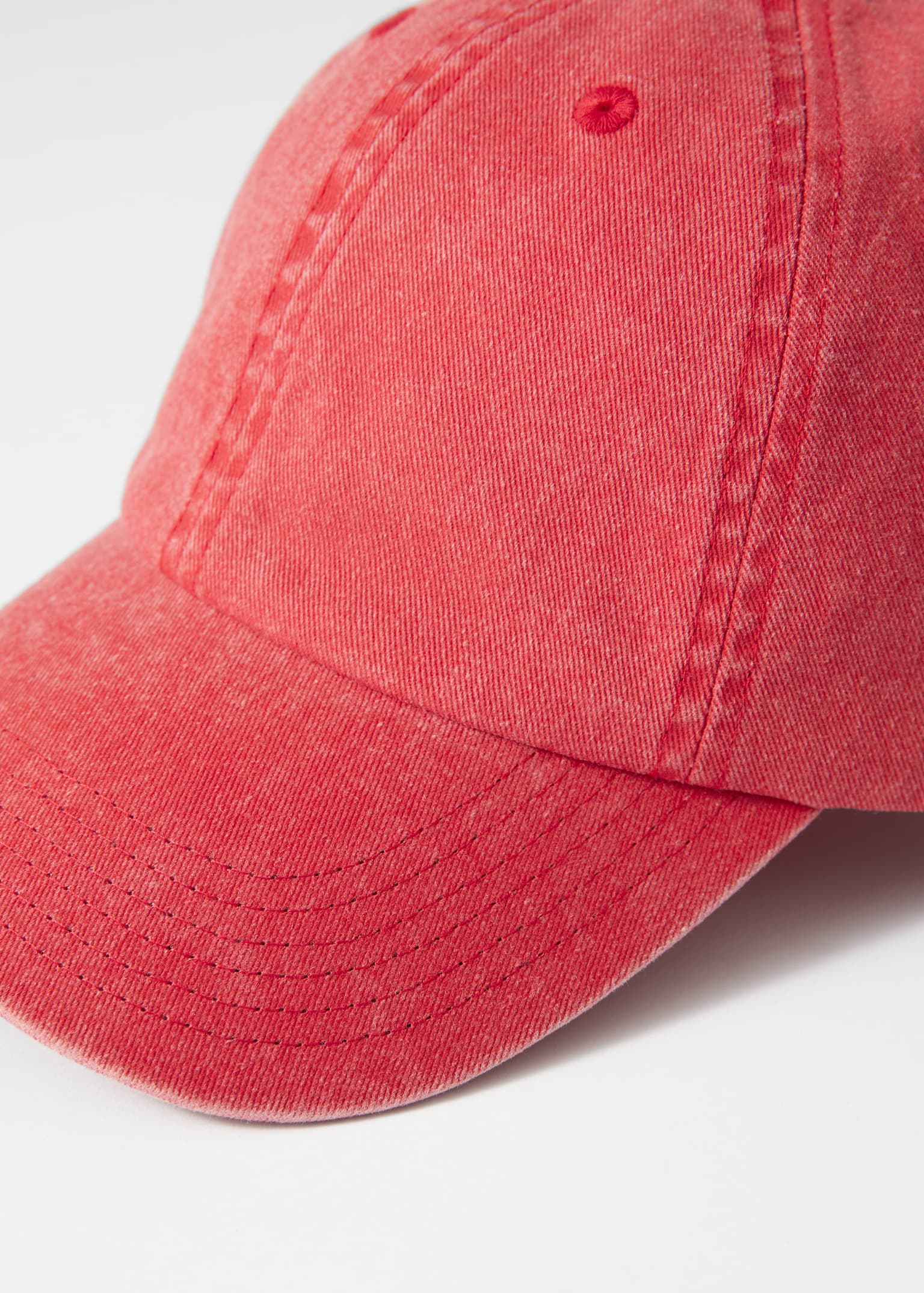 Casquette délavée - Rouge/Bleu/Rose - 2
