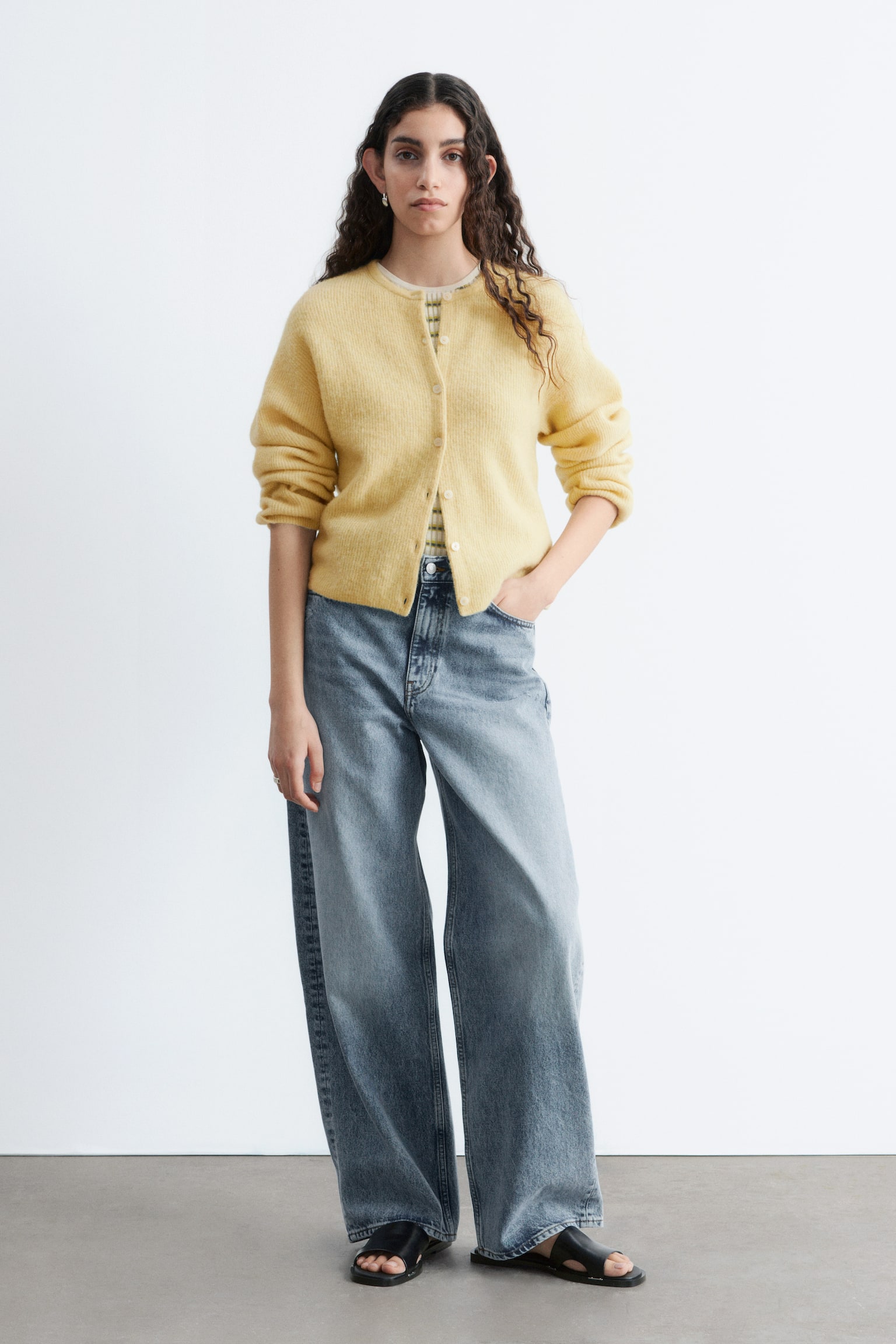 Alpaca-Blend Knitted Cardigan - 4