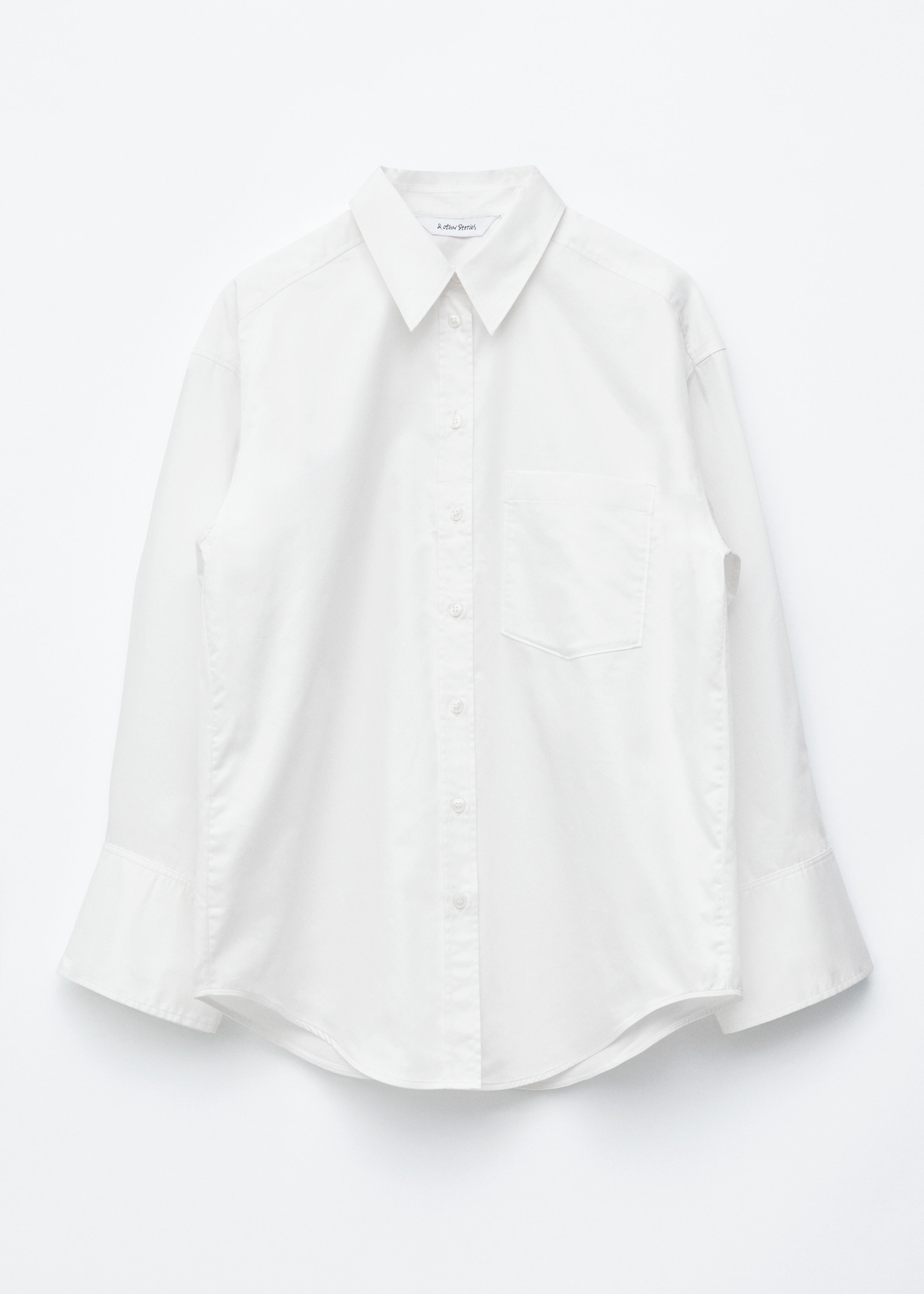 Camicia in cotone - Bianco/Righe marrone/blu/Righe rosa/rosso/Bianco/Righe/Beige scuro