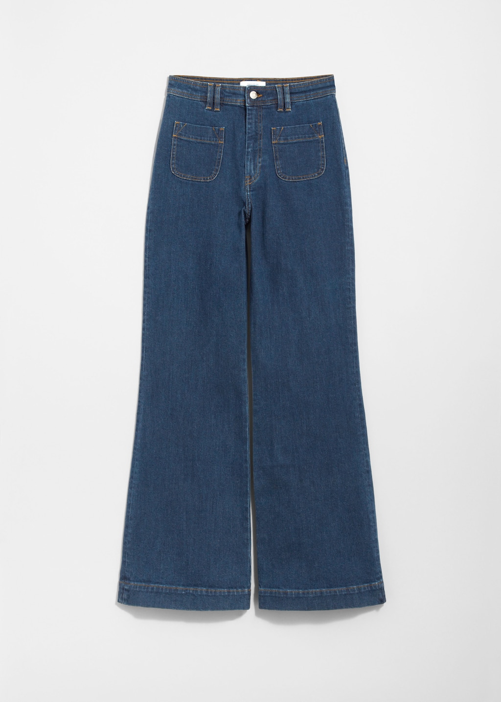 High-Waist Flared Jeans - New Blue - Still Life