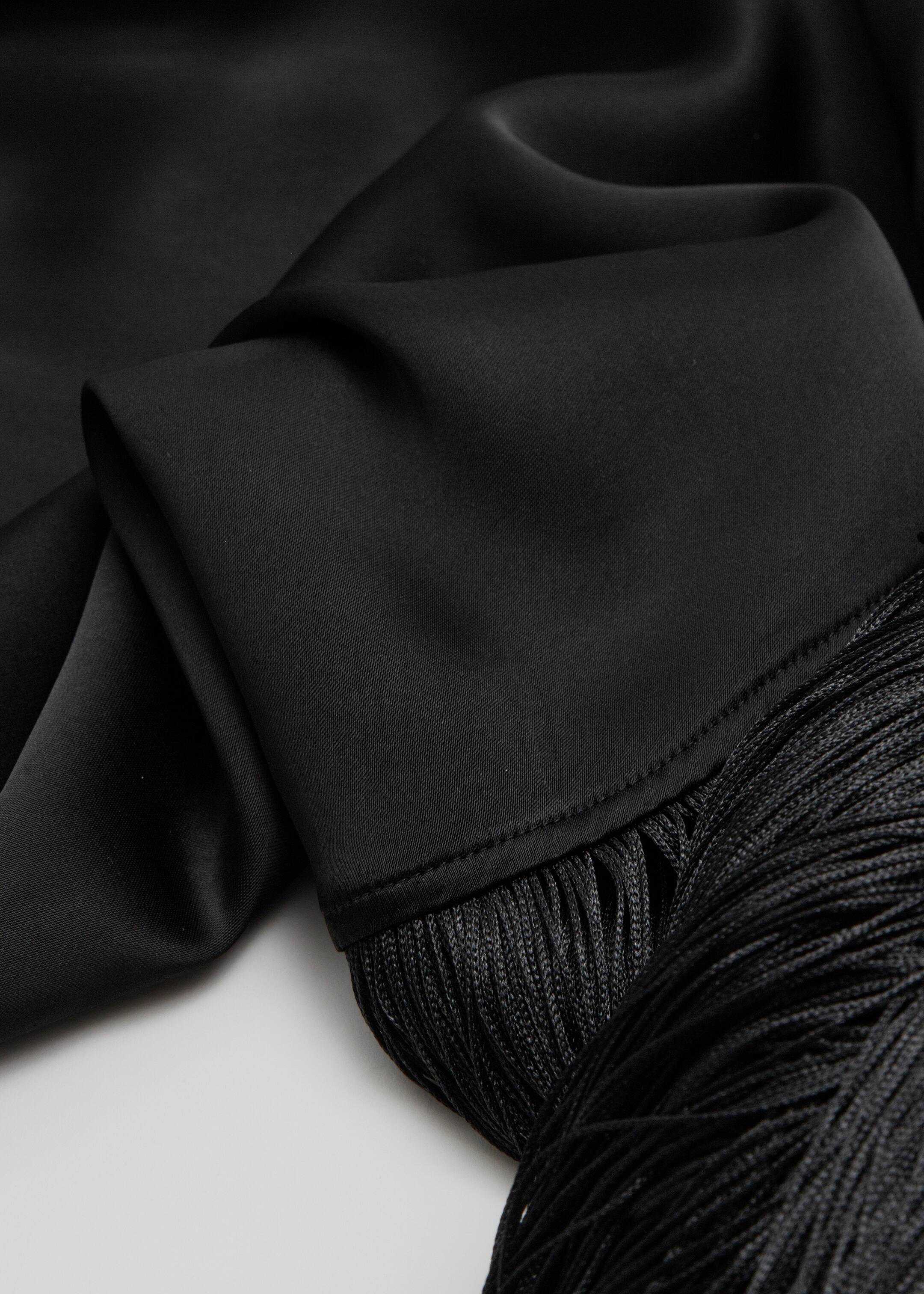 View larger image: Fringed Mini Skirt - Black - Ladies | H&M GB 2