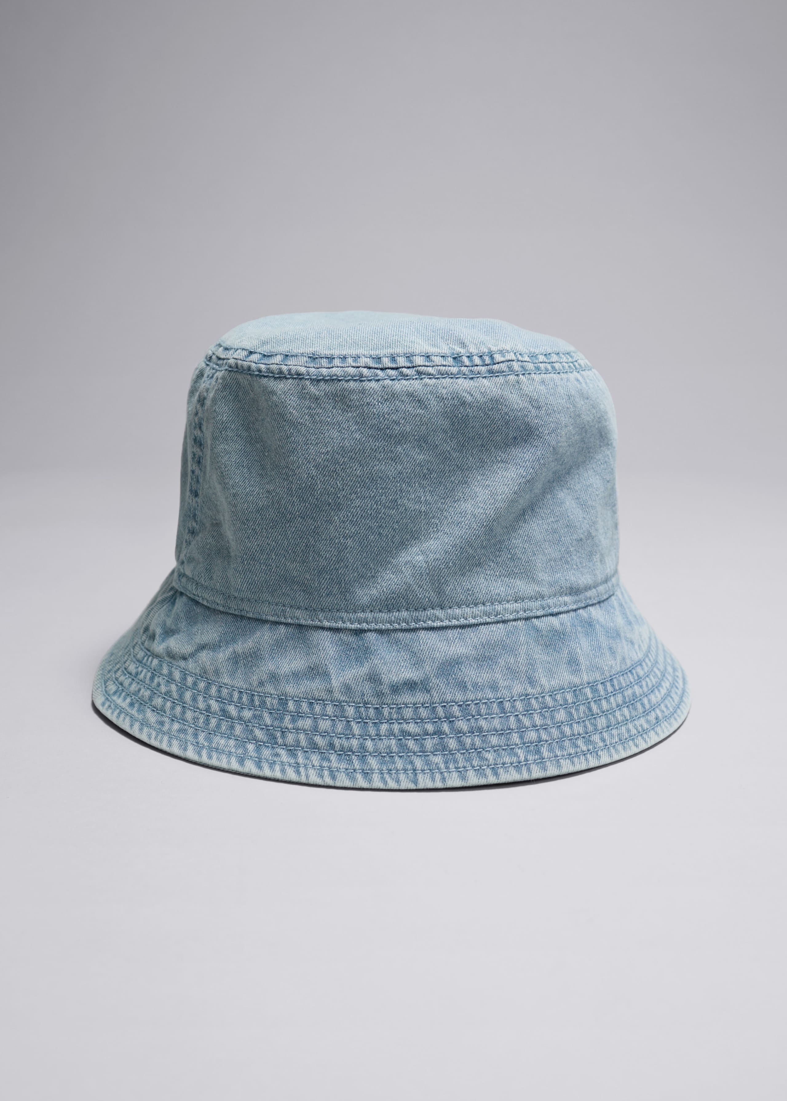 Denim Bucket Hat - Washed blue - Still Life