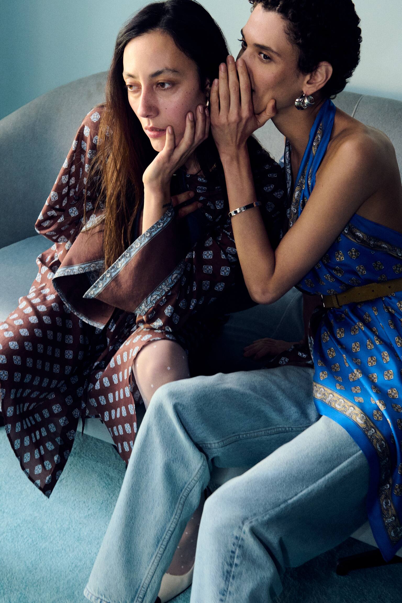 Printed Silk-Cotton Midi Dress - 3