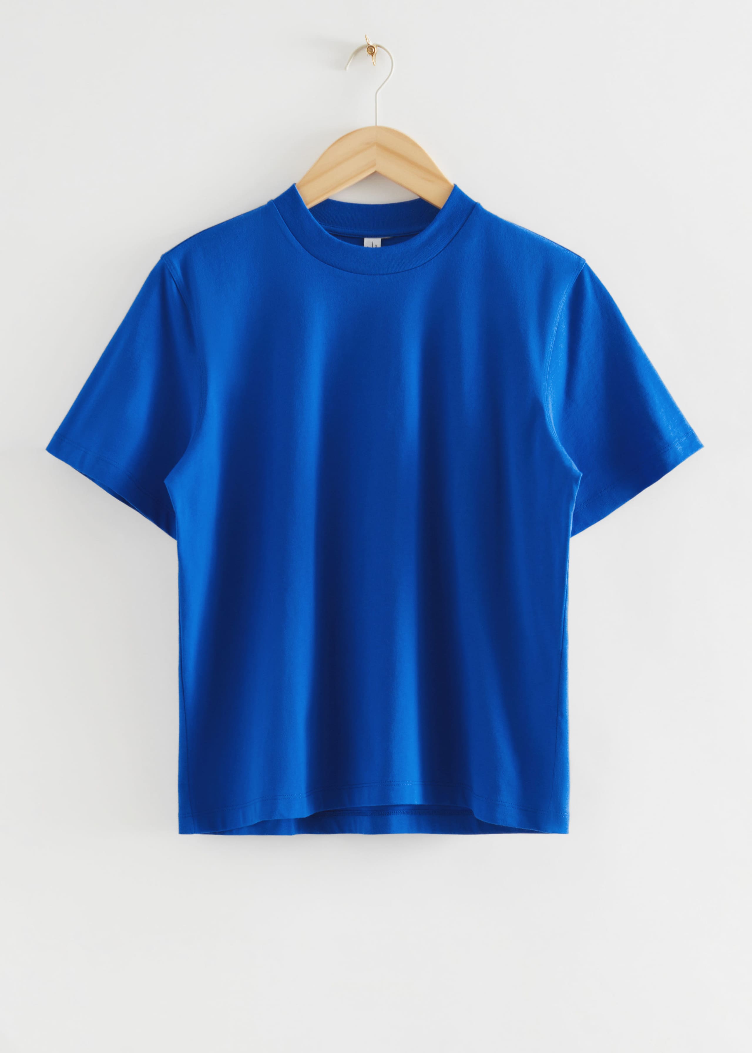 WideSleeveCrewneckT-Shirt - Blue - Bodegón