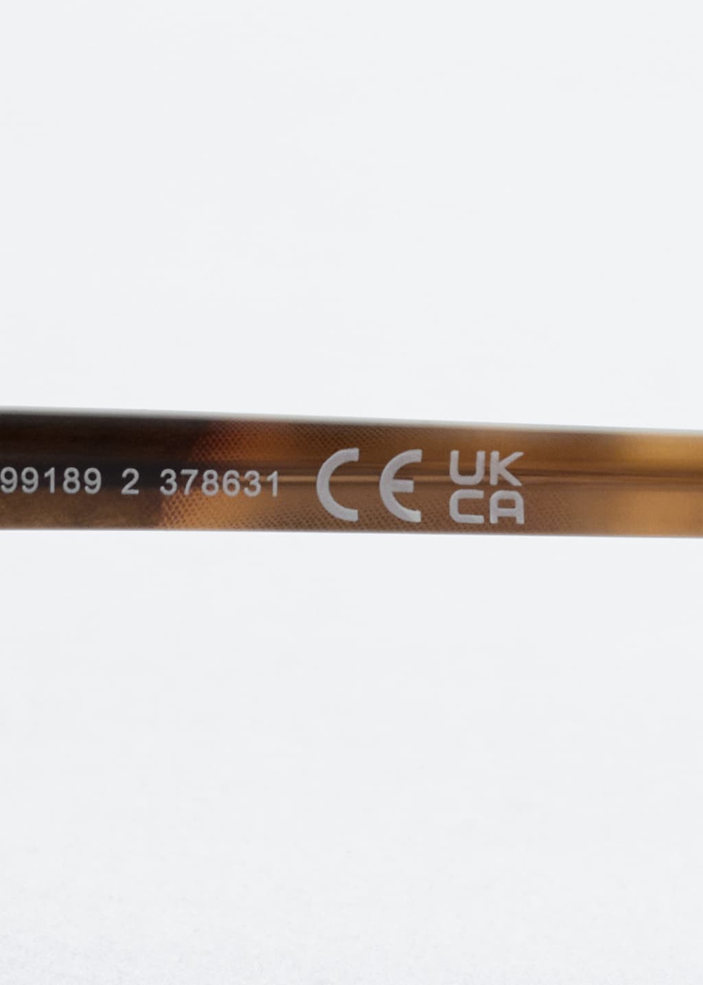 Image of Elongated Rectangular-Frame Sunglasses