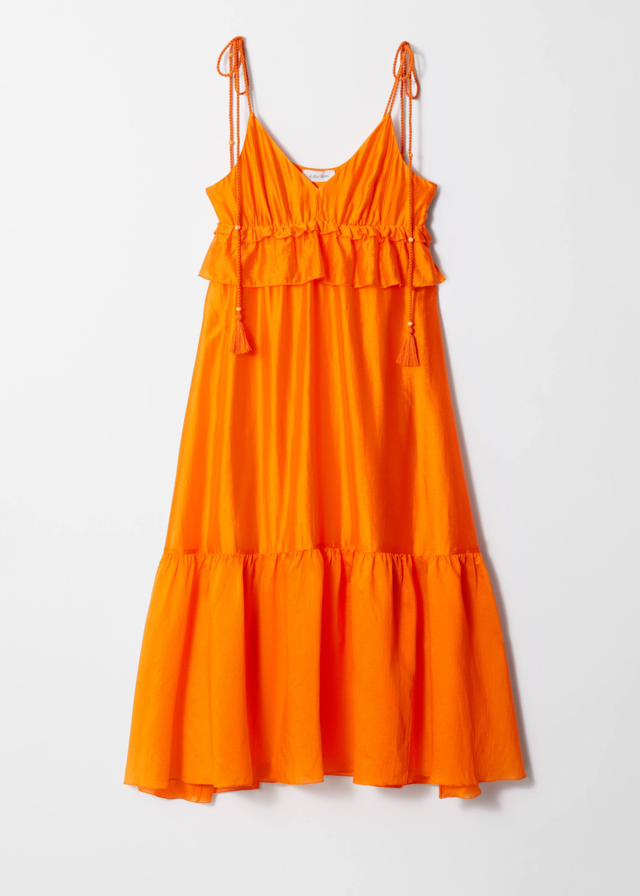 Agrandir l'image: Robe midi à bretelles - Orange - FEMME | H&M FR 5