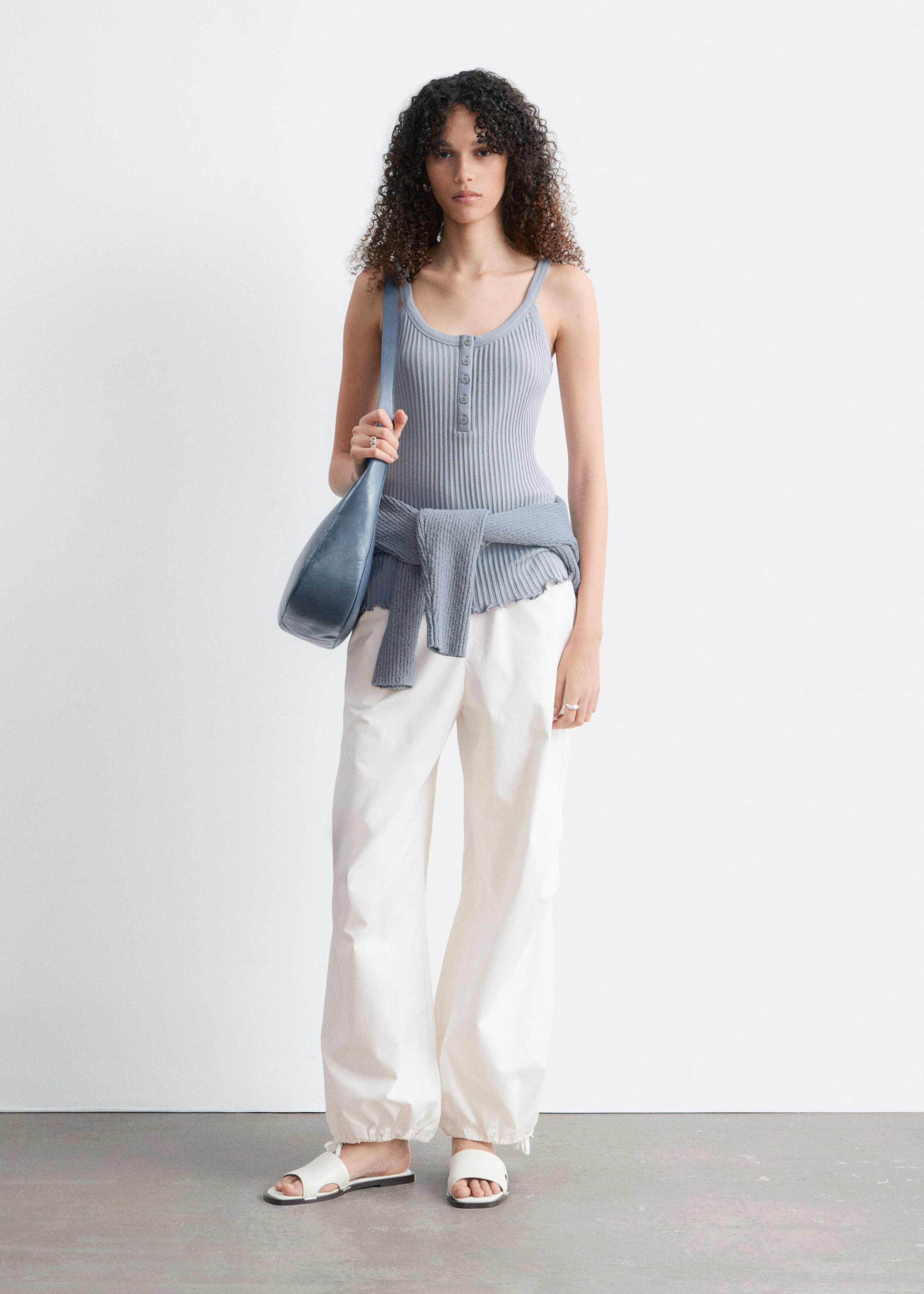 Image of Scalloped Tank Top