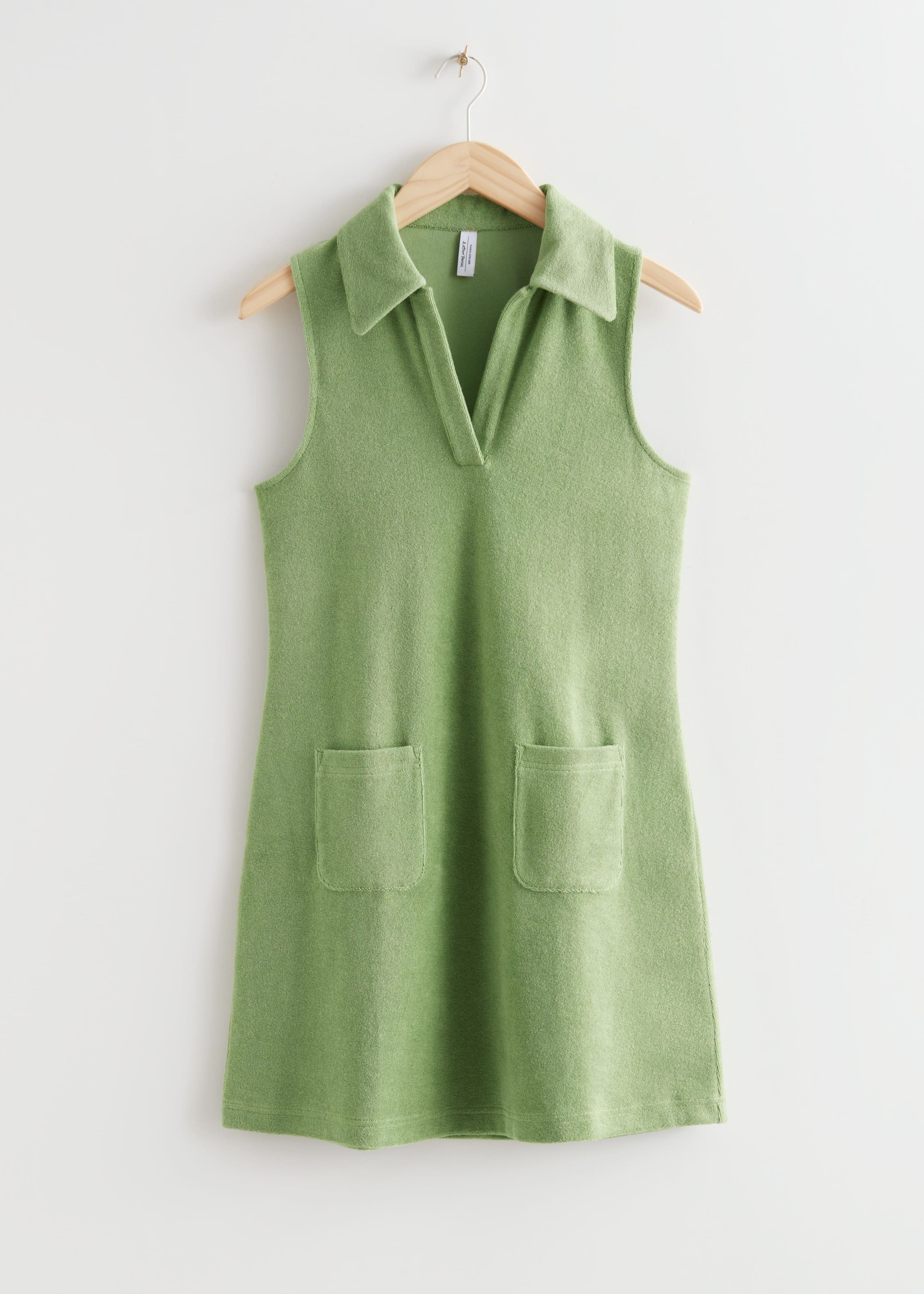 Terry Mini Dress - Green - Still Life