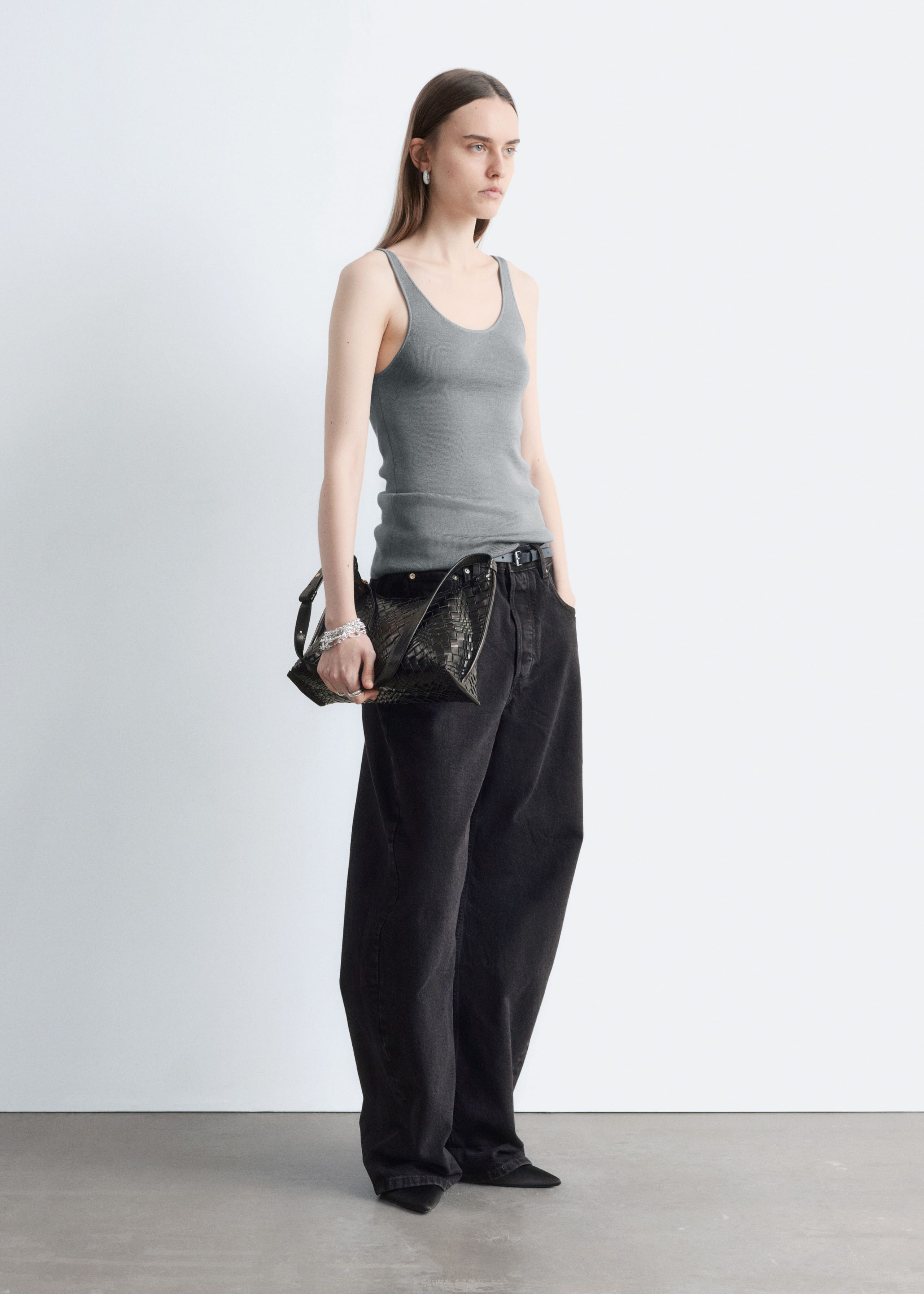 Image of Scoop-Neck Tank Top