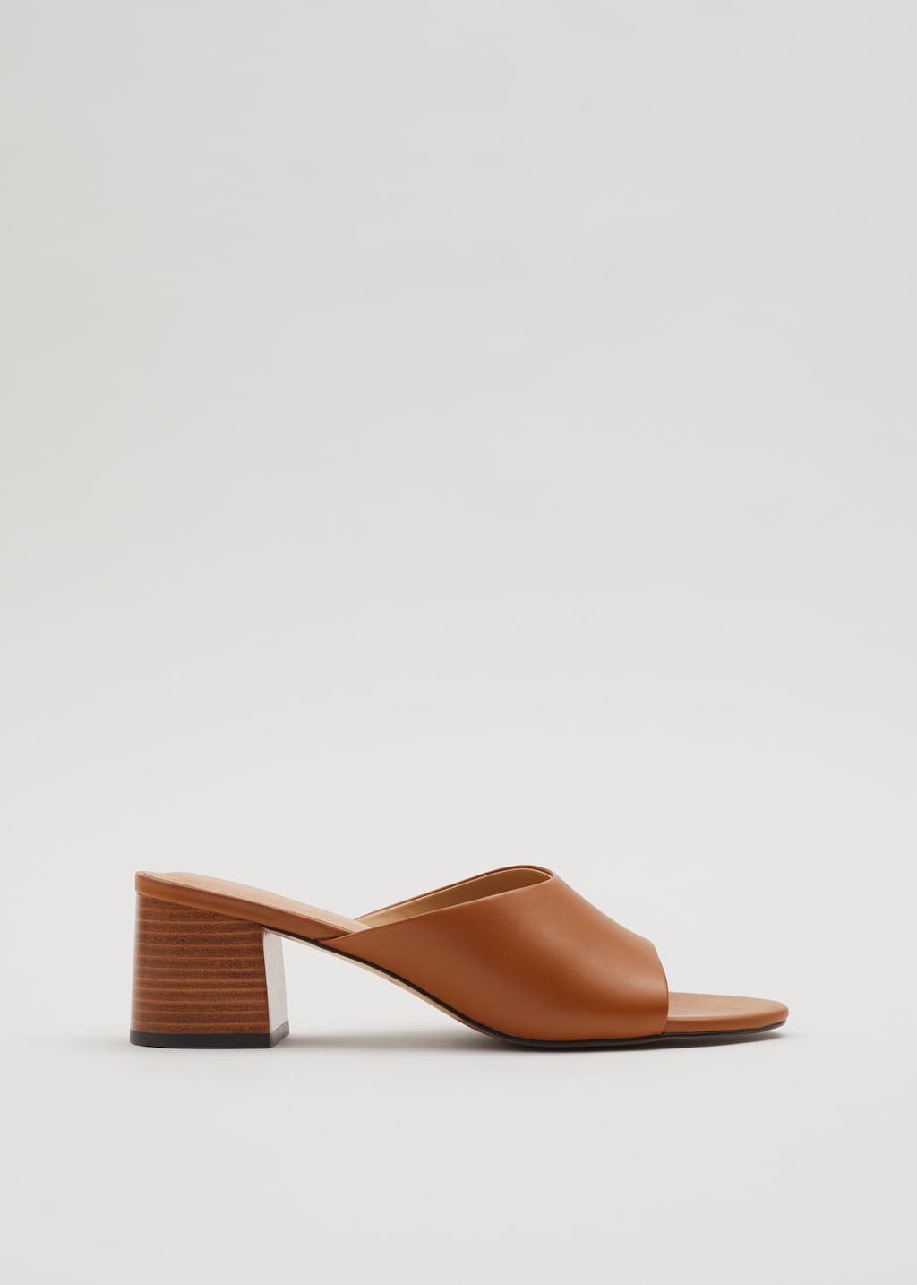 Mules classiques en cuir - Taupe - Still Life