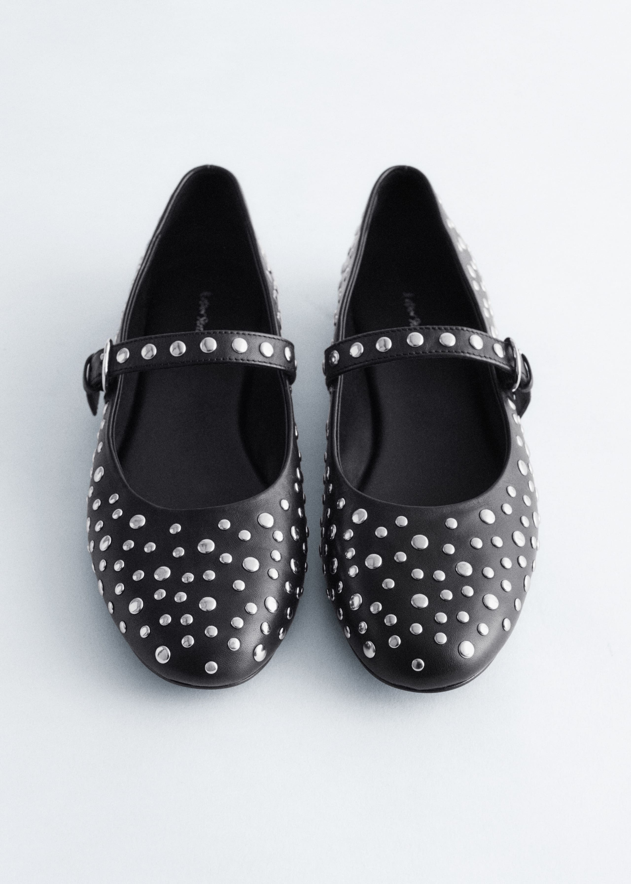 Image of Lederballerinas mit Nieten
