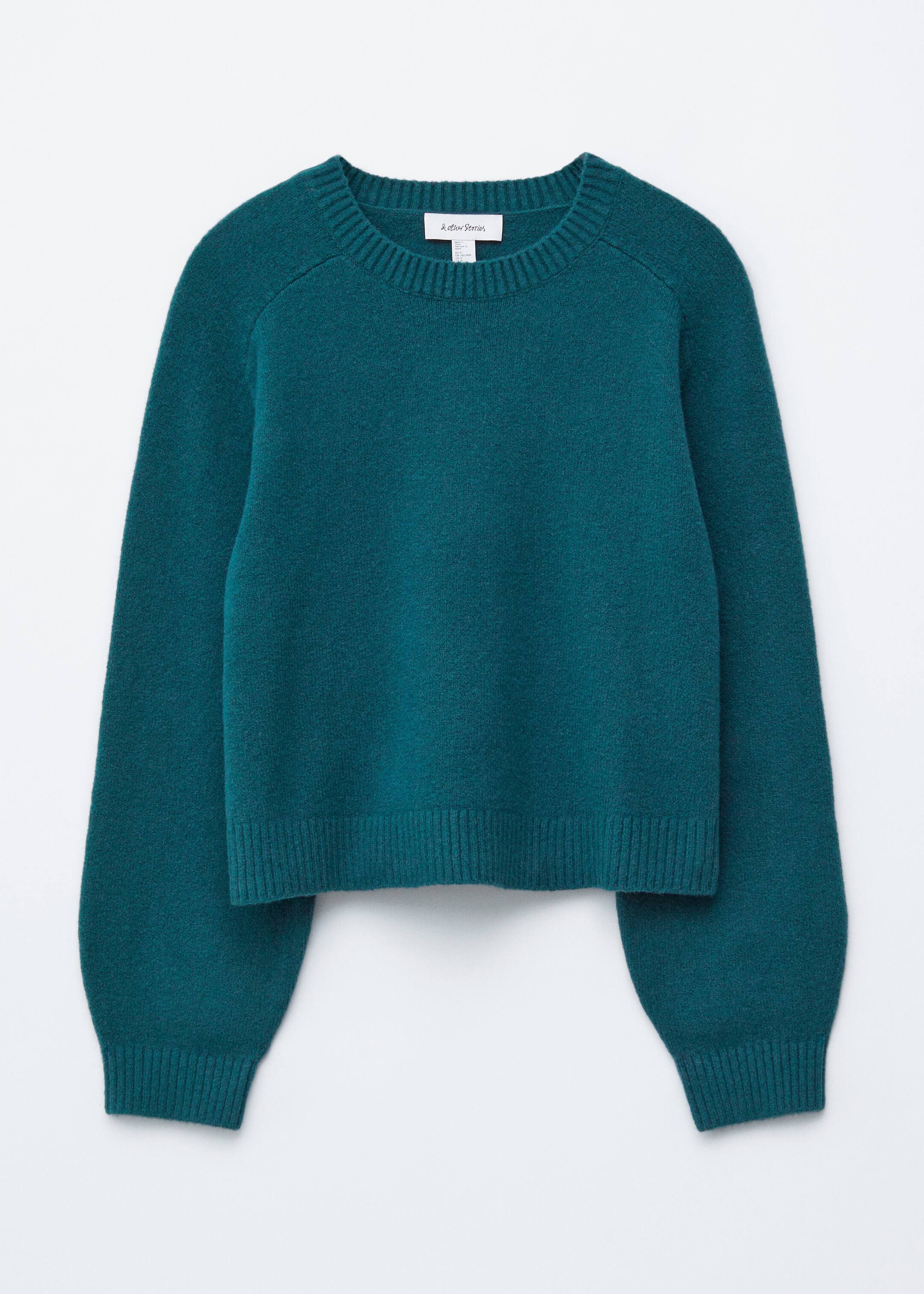 Grösseres Bild ansehen: Gestrickter Pullover - Dunkles Türkis - DAMEN | H&M CH 6