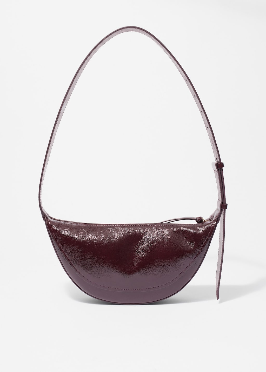 Sac à empiècements en cuir