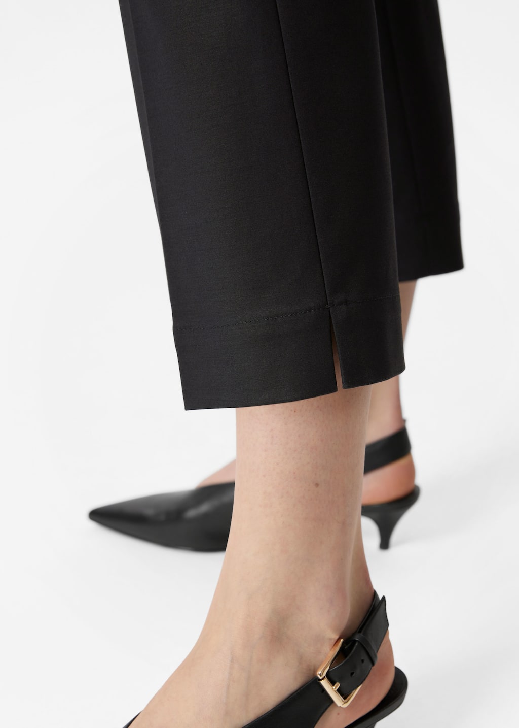 Image of Slim Press-Crease Trousers