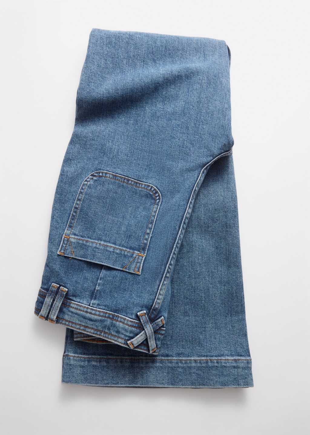 Image of High-Waist Flared Jeans