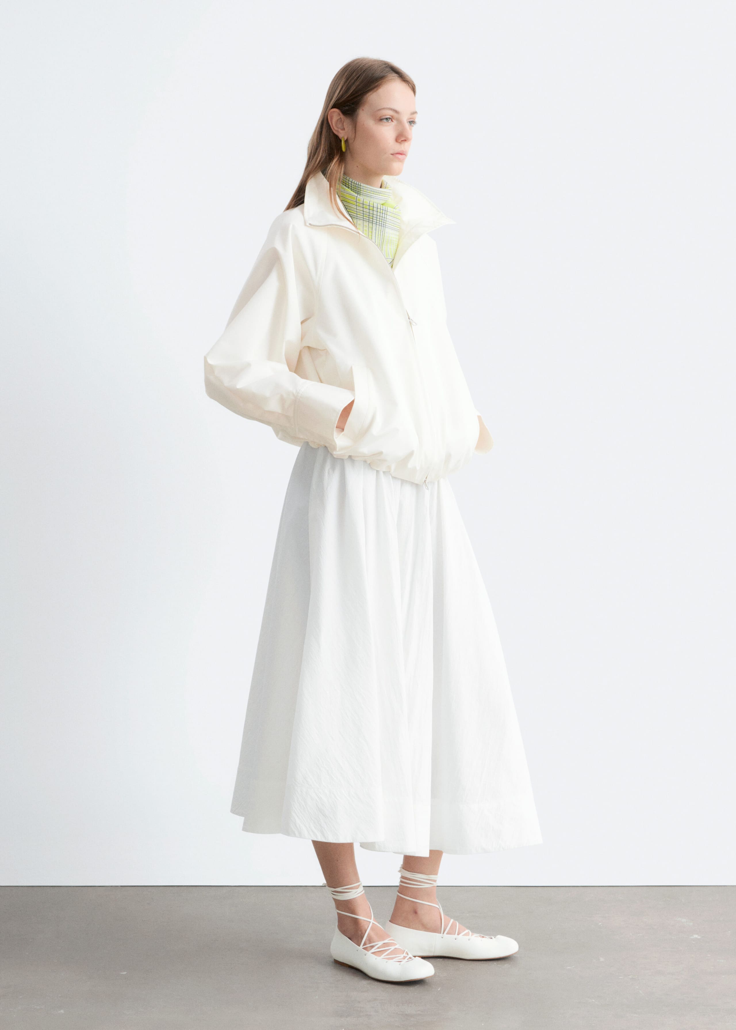 Image of Veste zippée en sergé