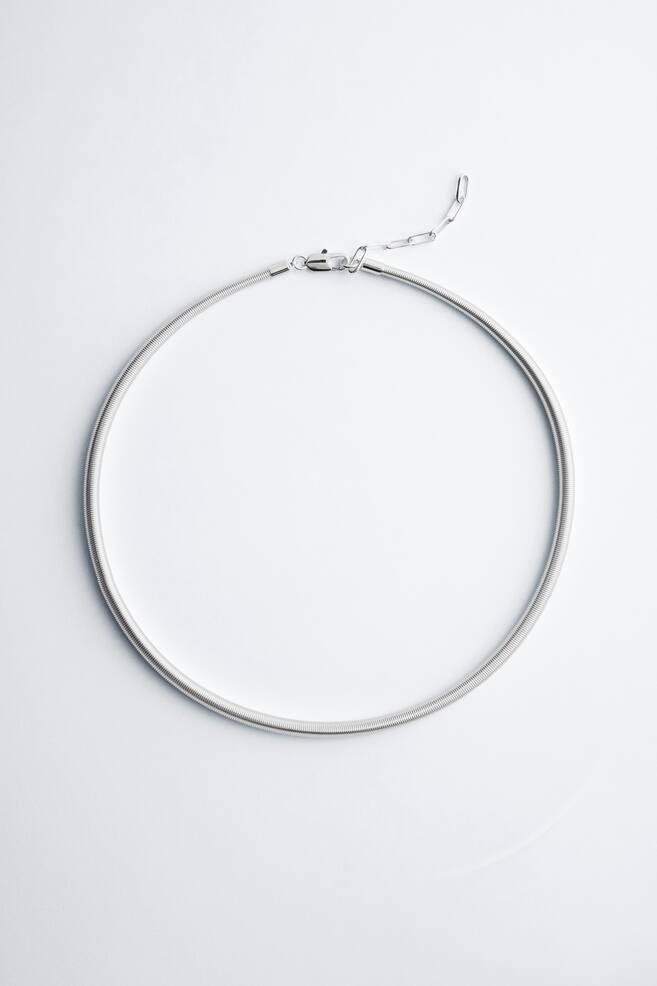 Snake Chain Necklace - Silver/Gold - 1