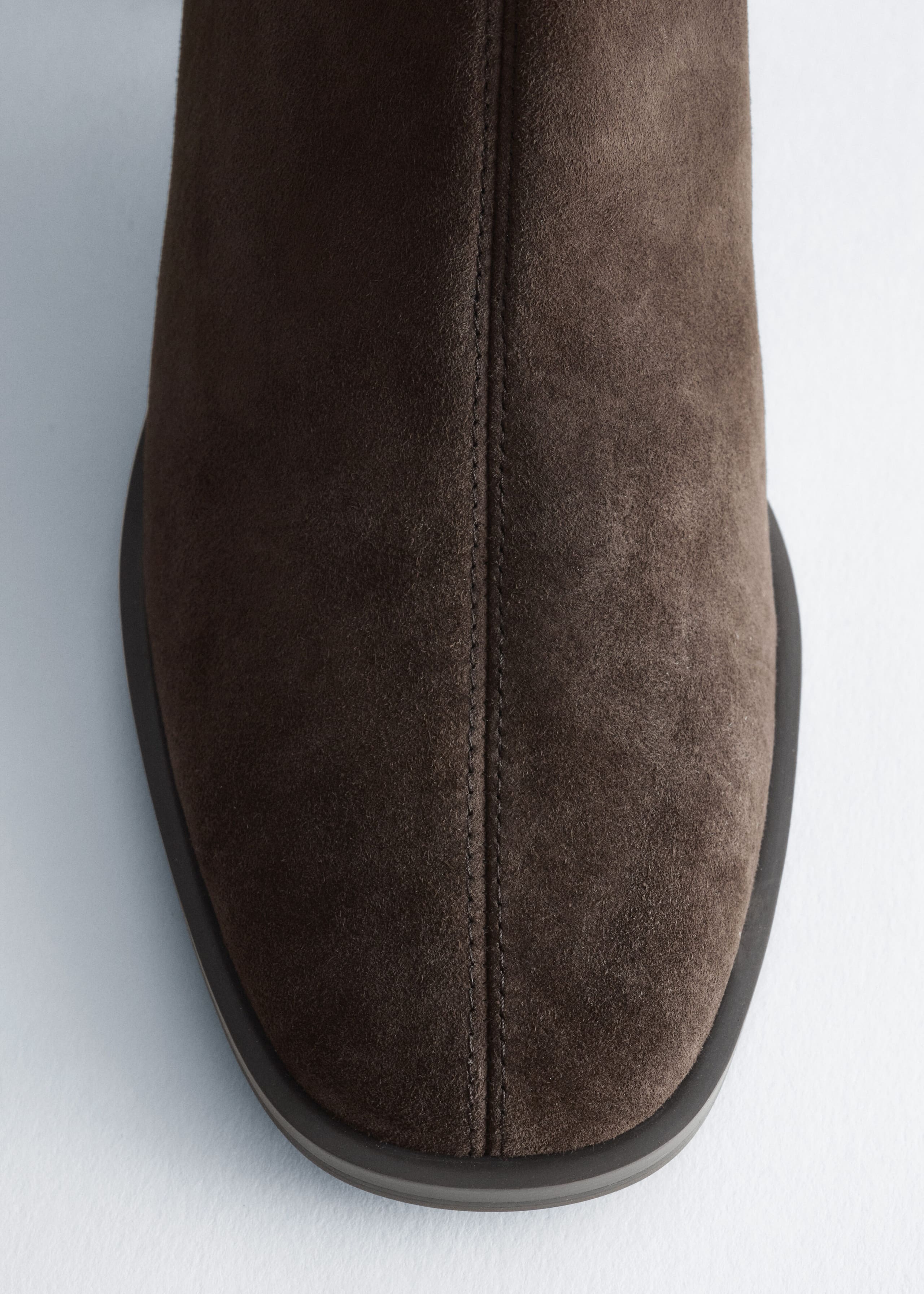 Sockboots aus Leder - {{variantName}} - Beschreibendes Detail