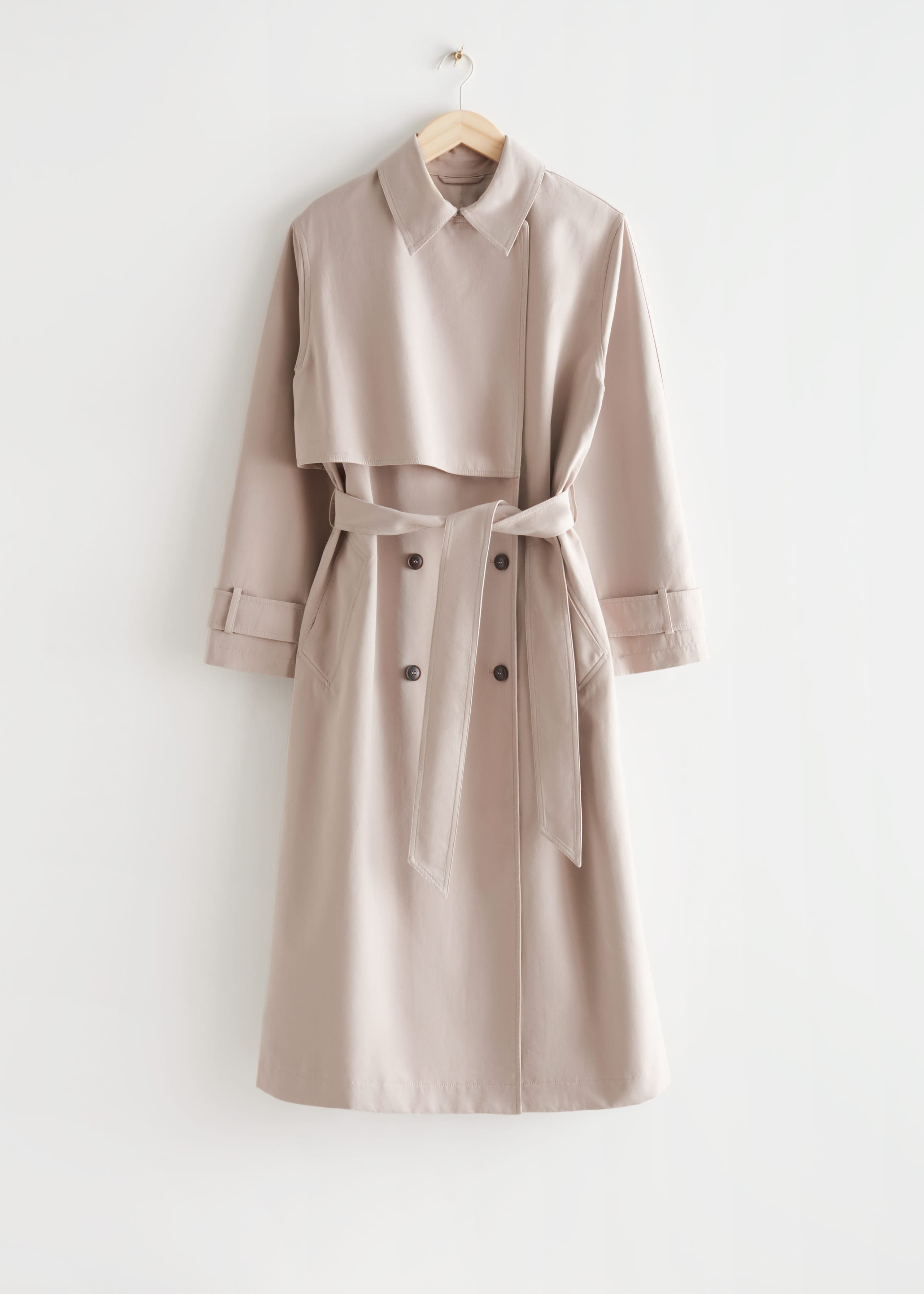 Image of Oversized Trench Coat