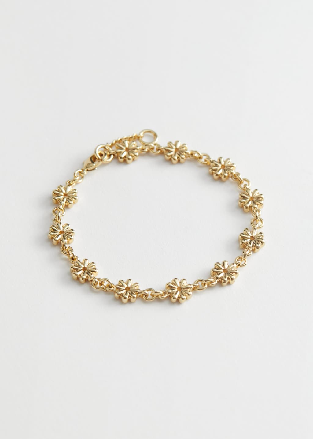 FloralCharmBracelet - Gold - Bodegón