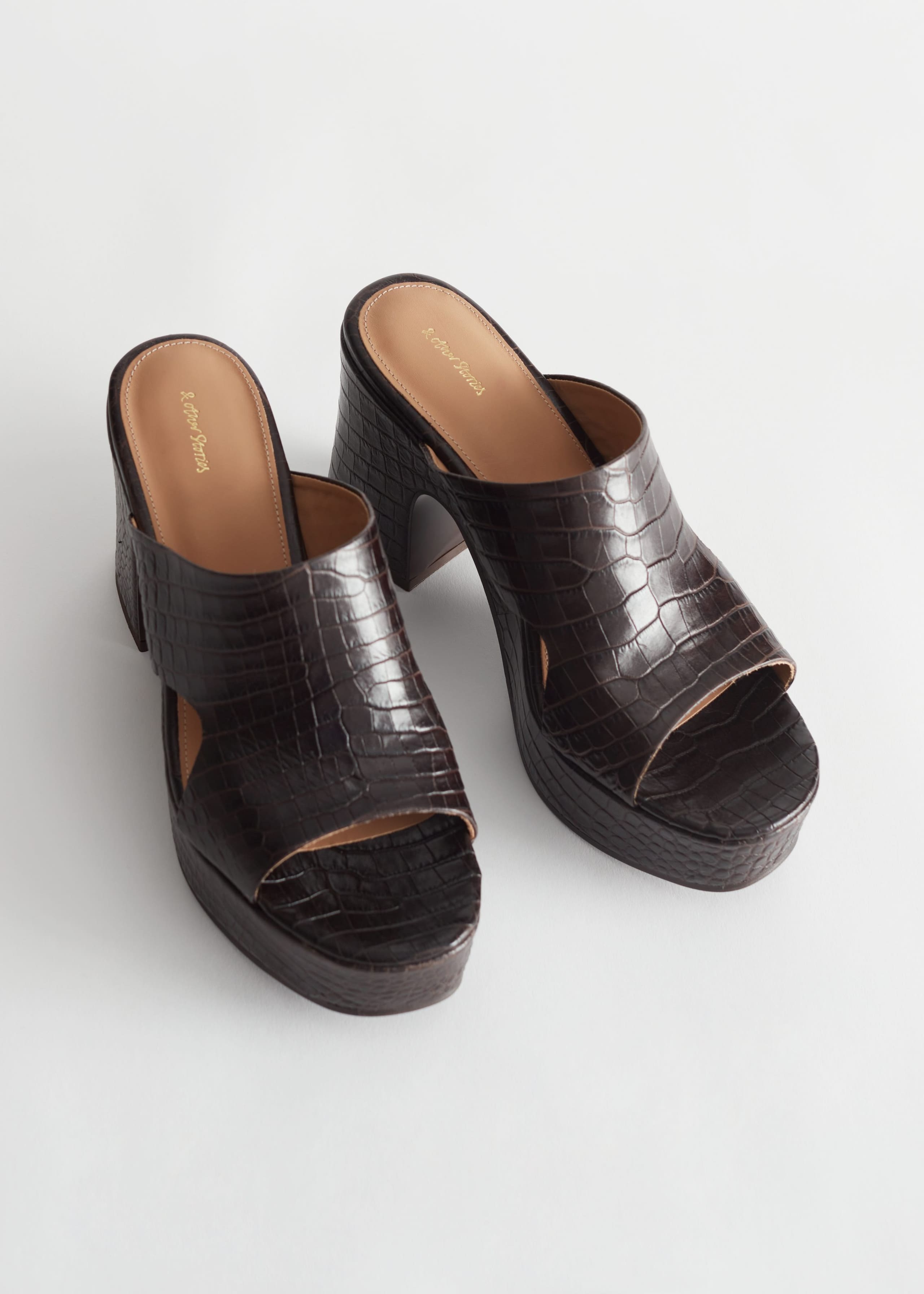 Image of BlockHeeledPlatformSandals