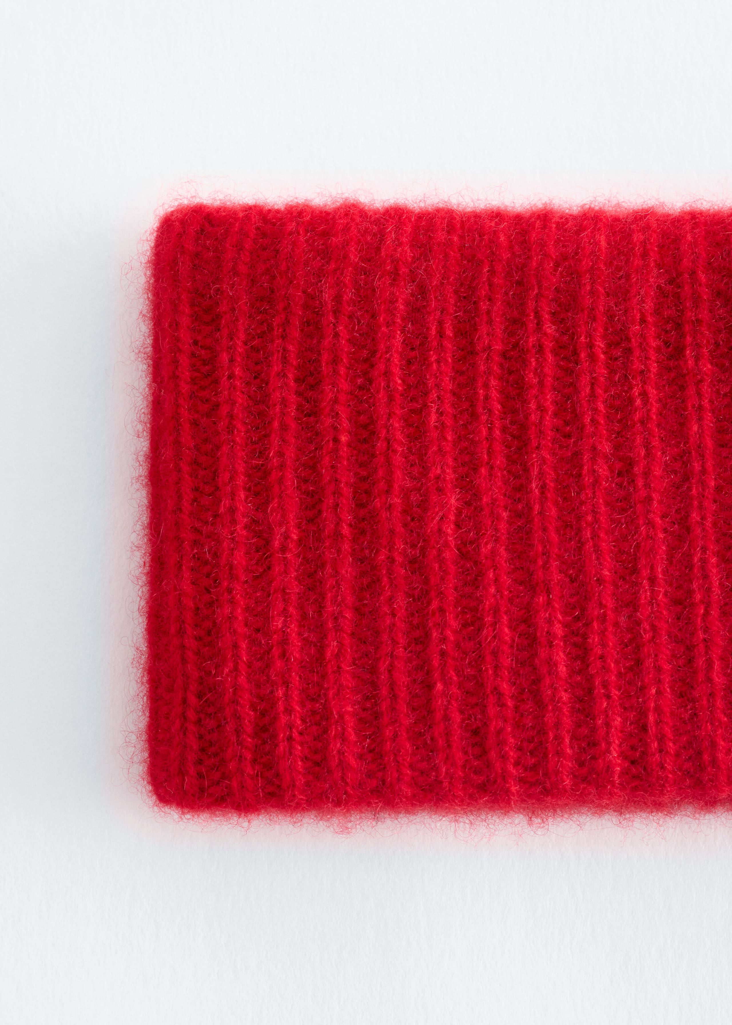 Cashmere Ribbed Headband - {{variantName}} - Descriptive Detail