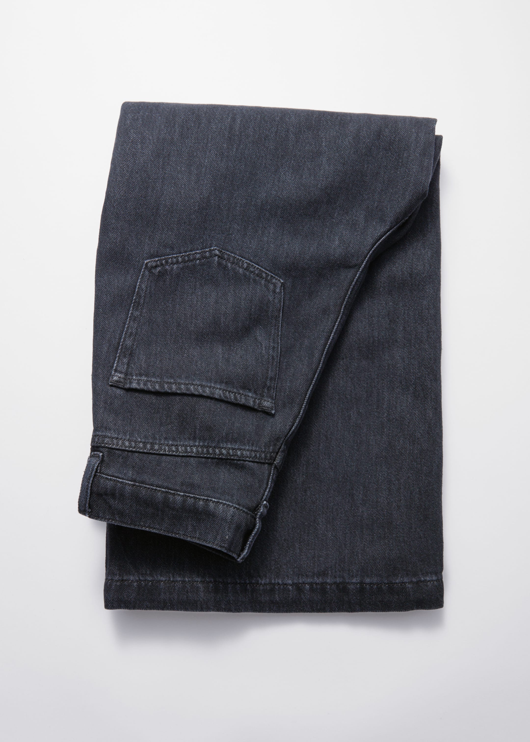 Vis større bilde: Croppede jeans med vide ben - Svart - DAME | H&M NO 3