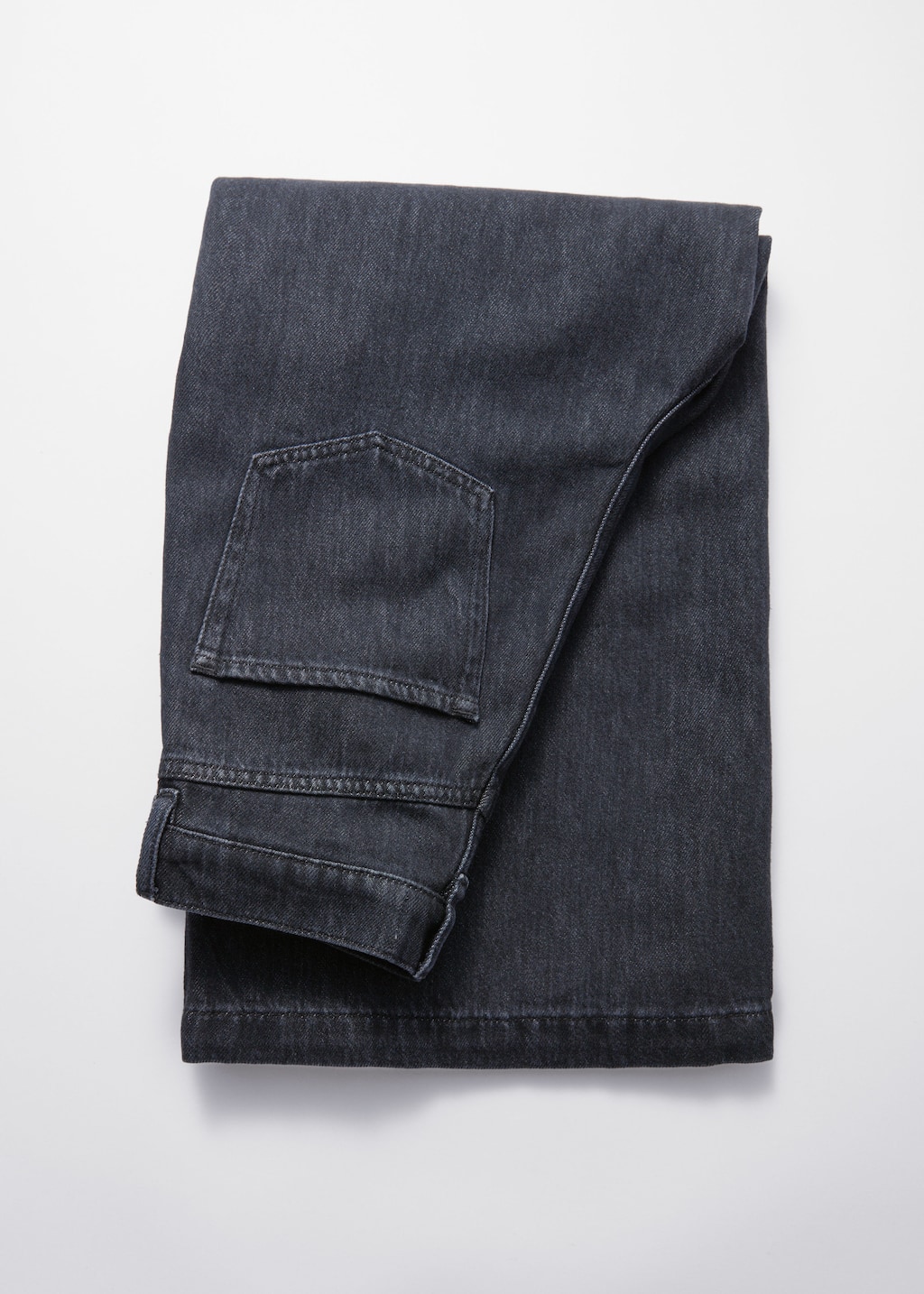 Image of Cropped Wide-Leg Jeans