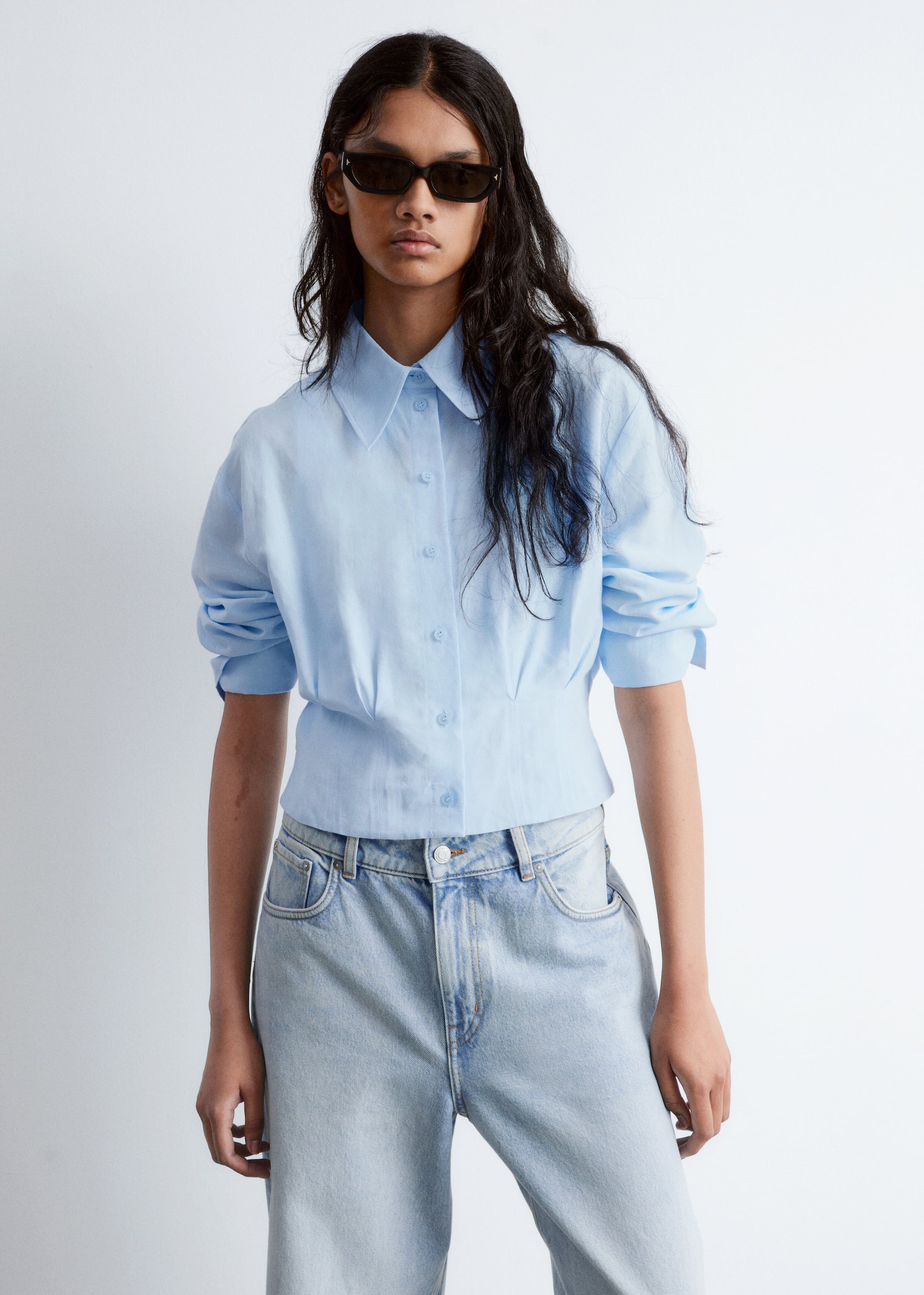 Visualizza immagine più grande: Camicia affusolata - Azzurro - DONNA | H&M IT 2