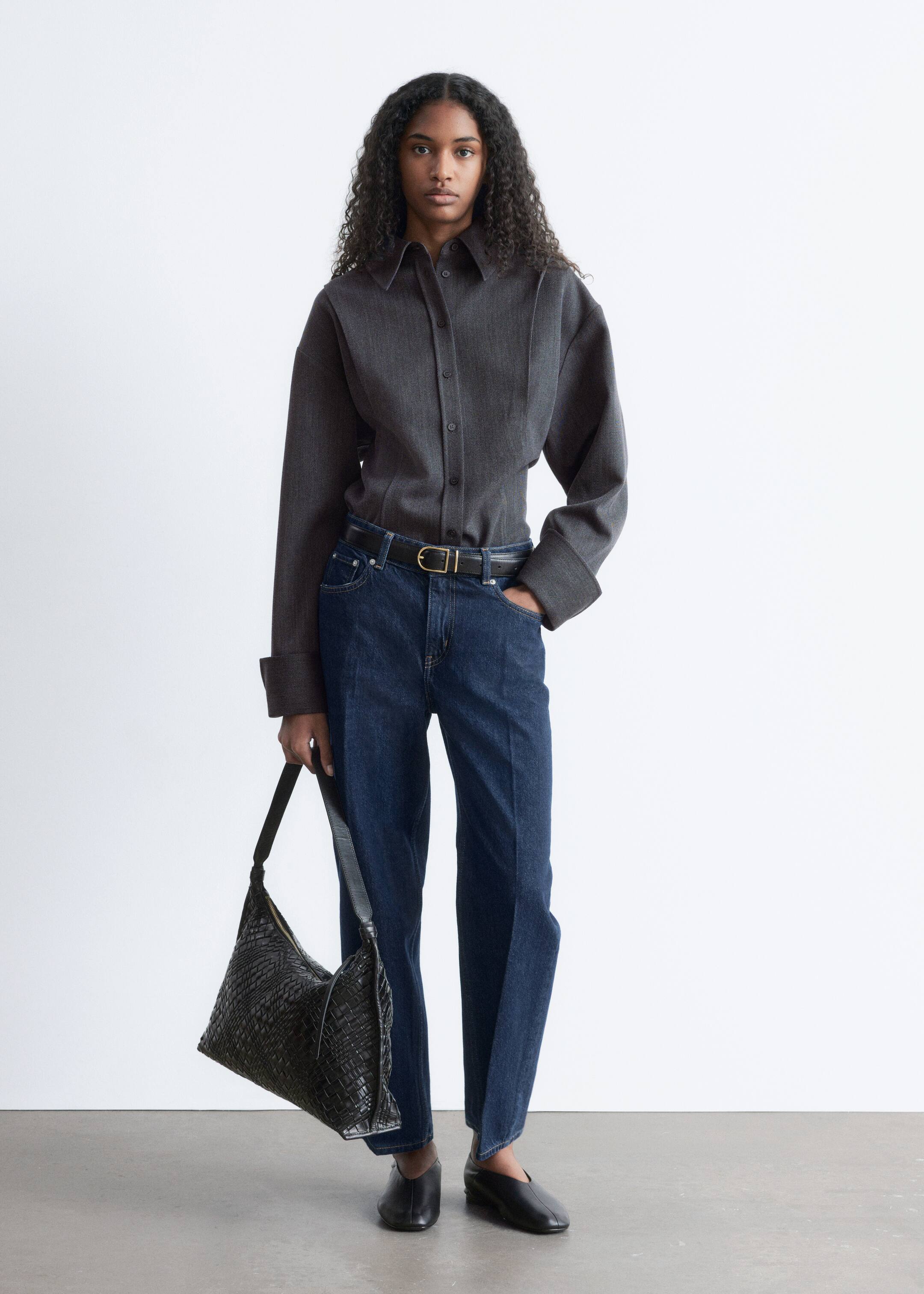 Vezi imaginea mai mare: Blugi conici - Albastru mediu - FEMEI | H&M RO 2