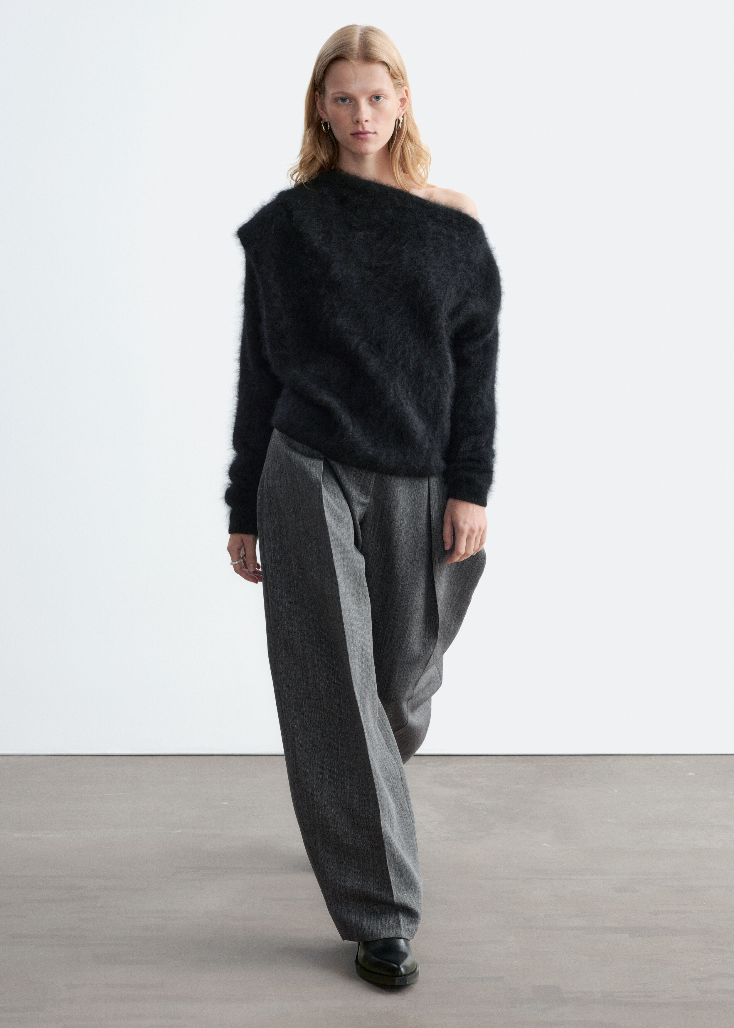 Draped-Neck Merino Wool Jumper by & Other Stories